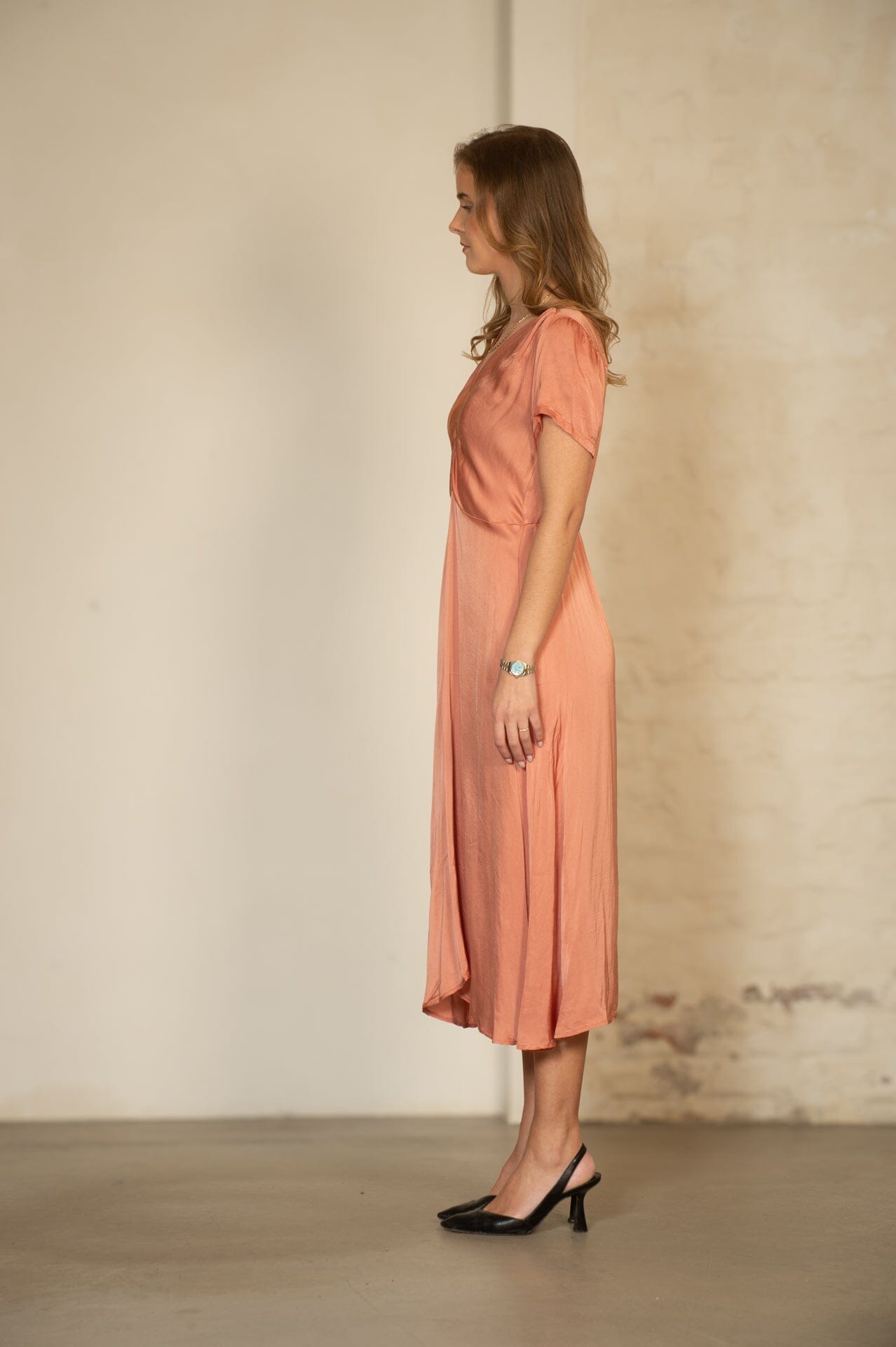 MAJA ROOS Indigo Dark Clay Bluse