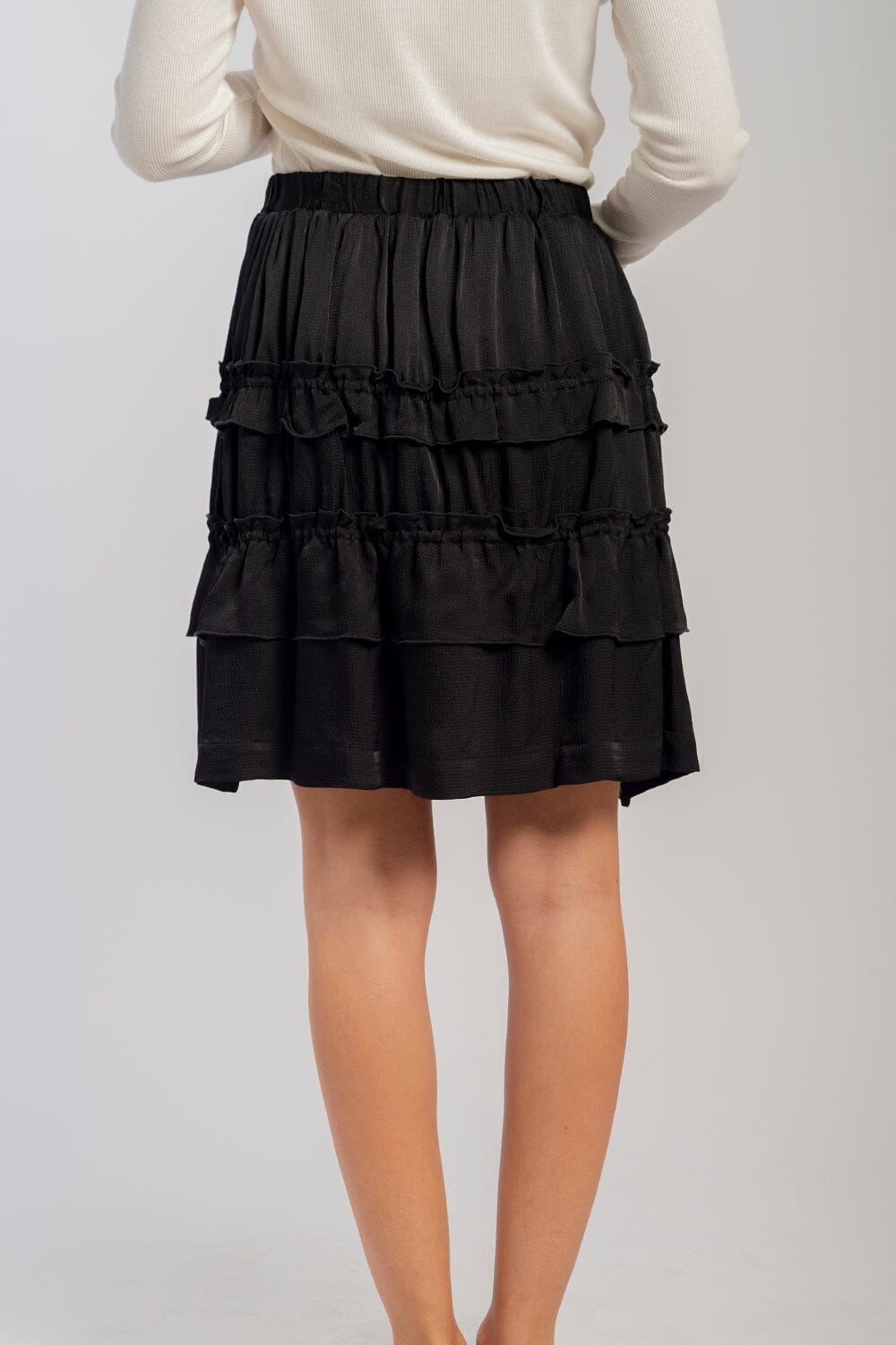 ArnieSays: Juliette Jacquard Black Skjørt