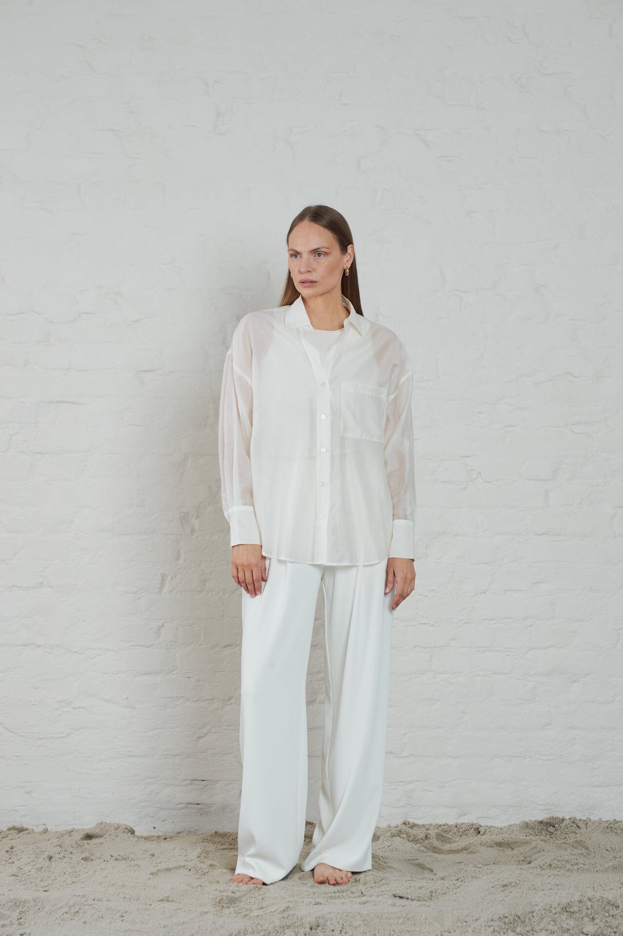 ArnieSays: Rocha Sheer Offwhite Skjorte