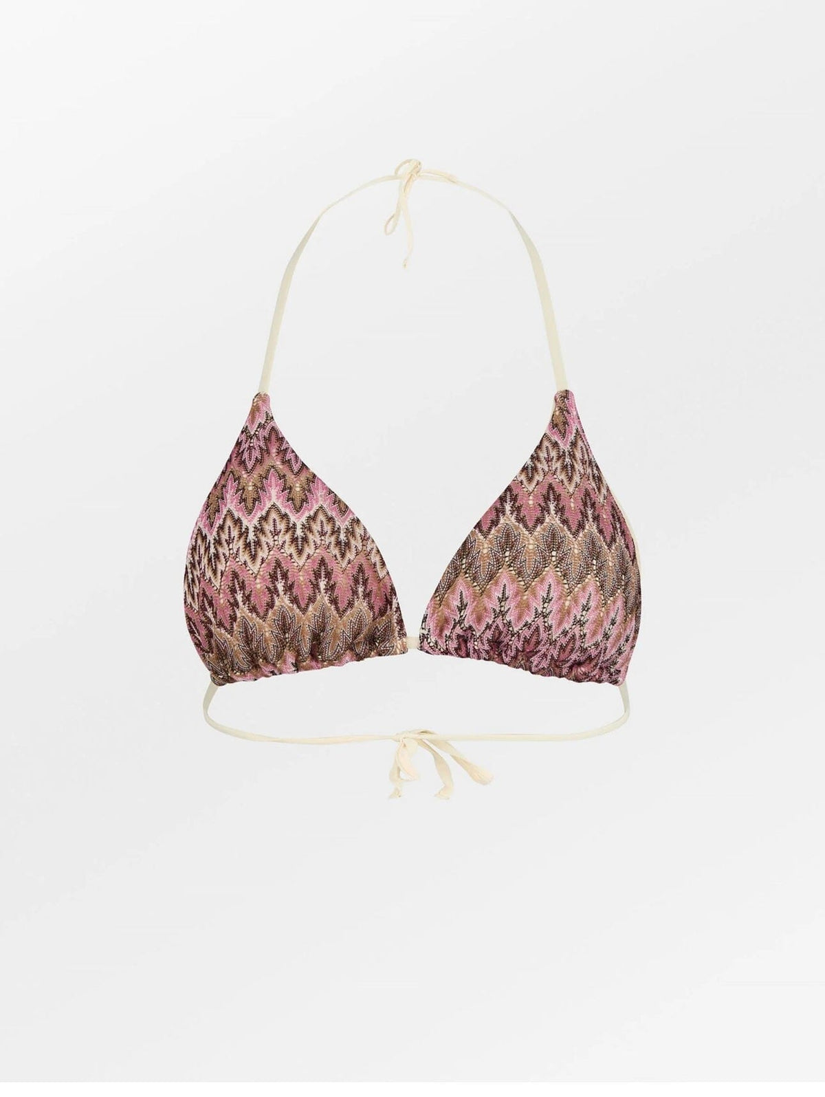 Beck Söndergaard Amber Bel Bikini Top Dusty Rose Badetøy