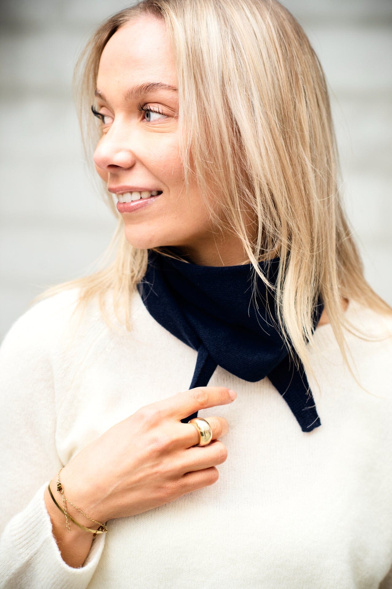 ArnieSays: AUDREY Navy Tilbehør