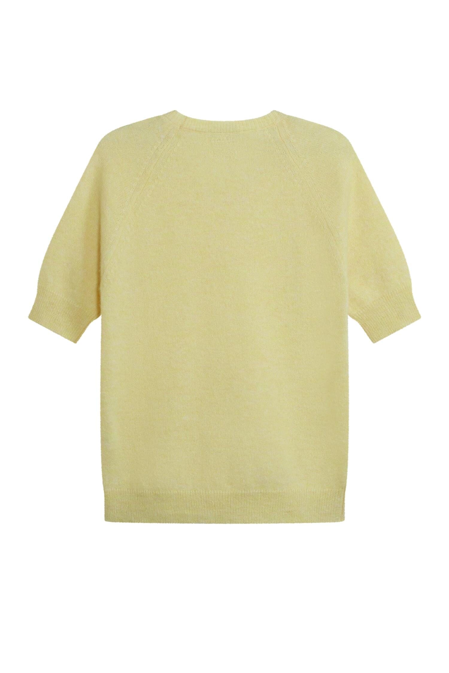 ArnieSays: GEORGINA Custard Yellow Genser