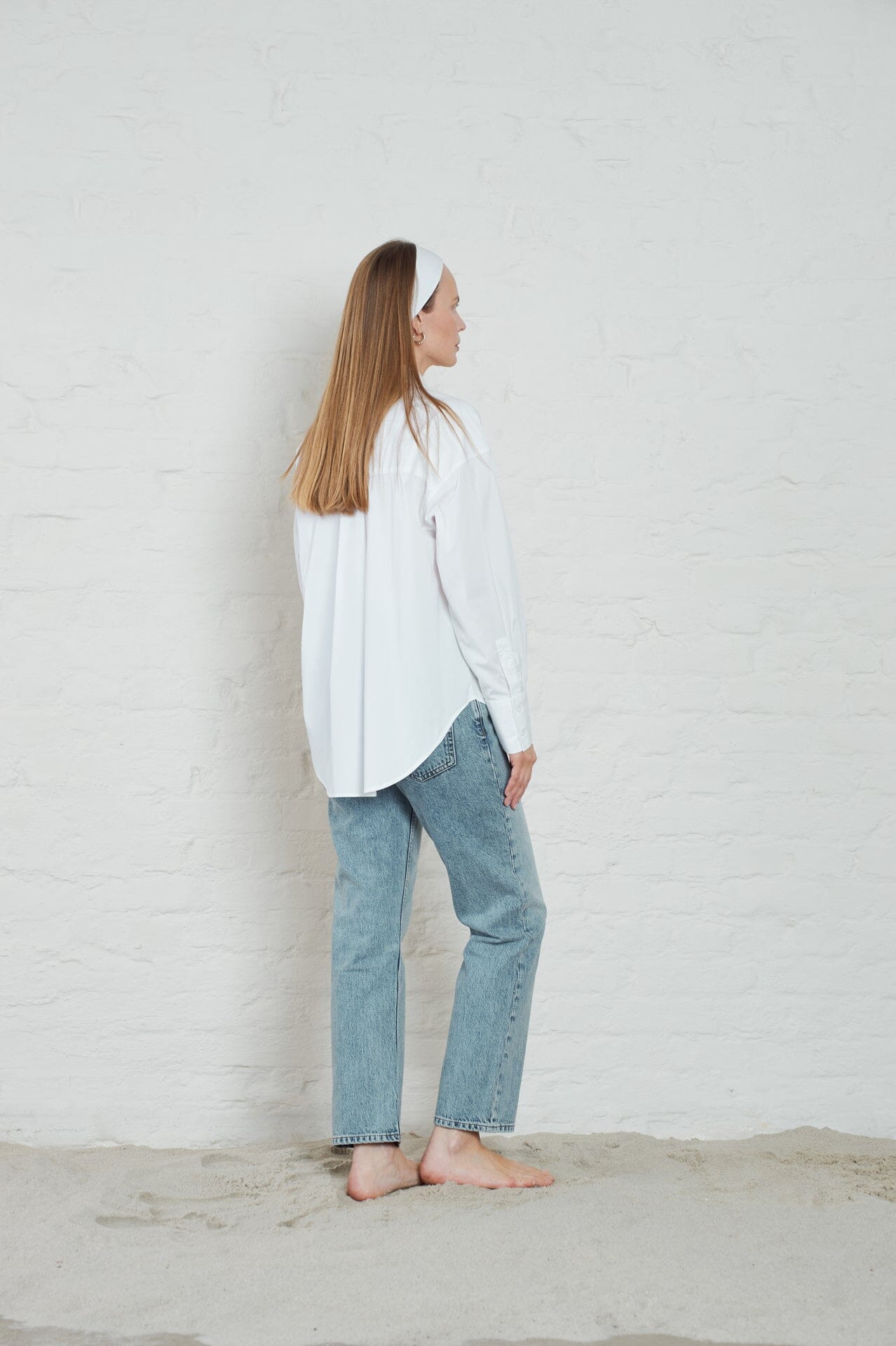 ArnieSays: Allen Poplin White Skjorte