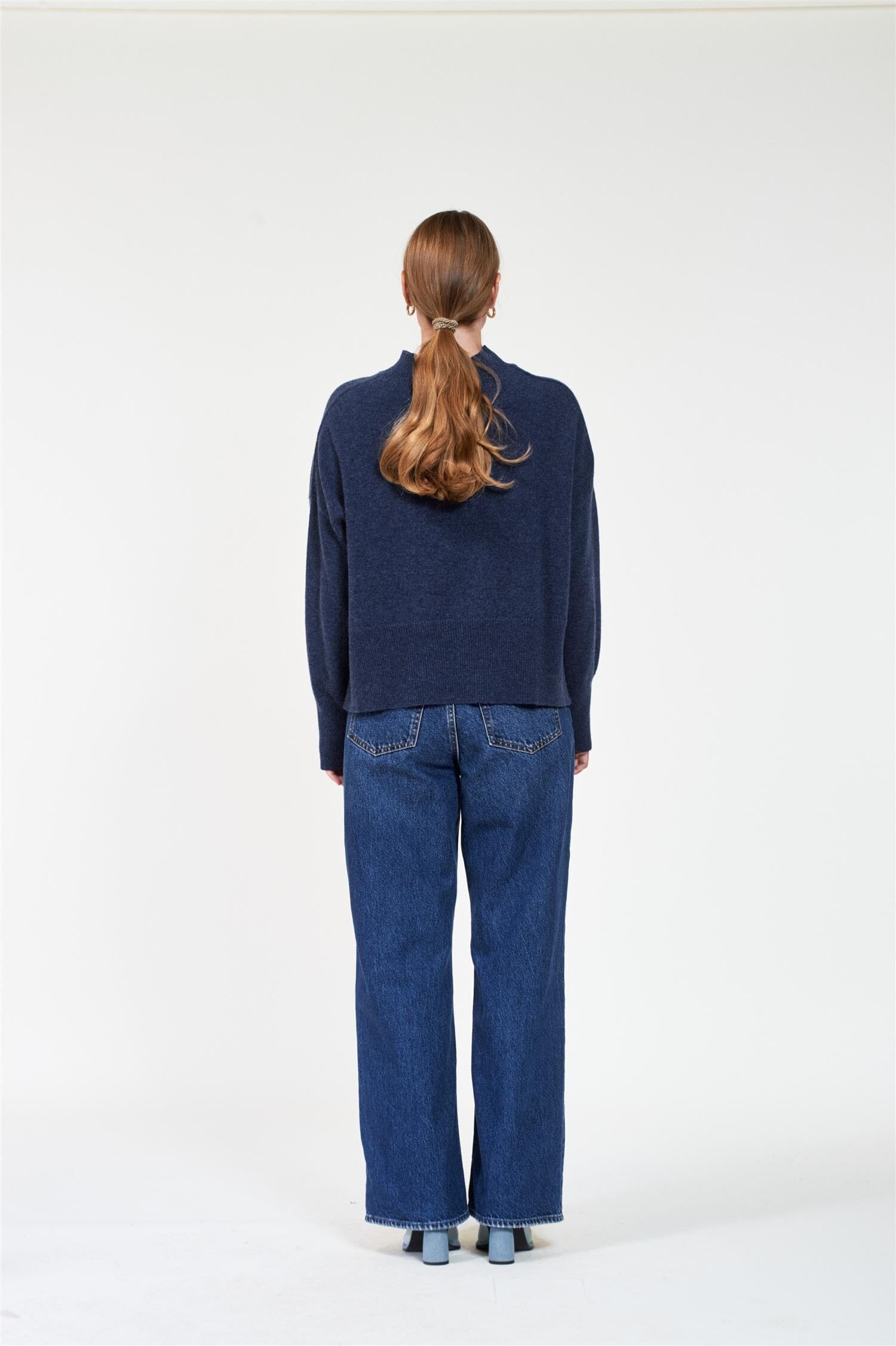 ArnieSays: Mandy Denim Melange Genser