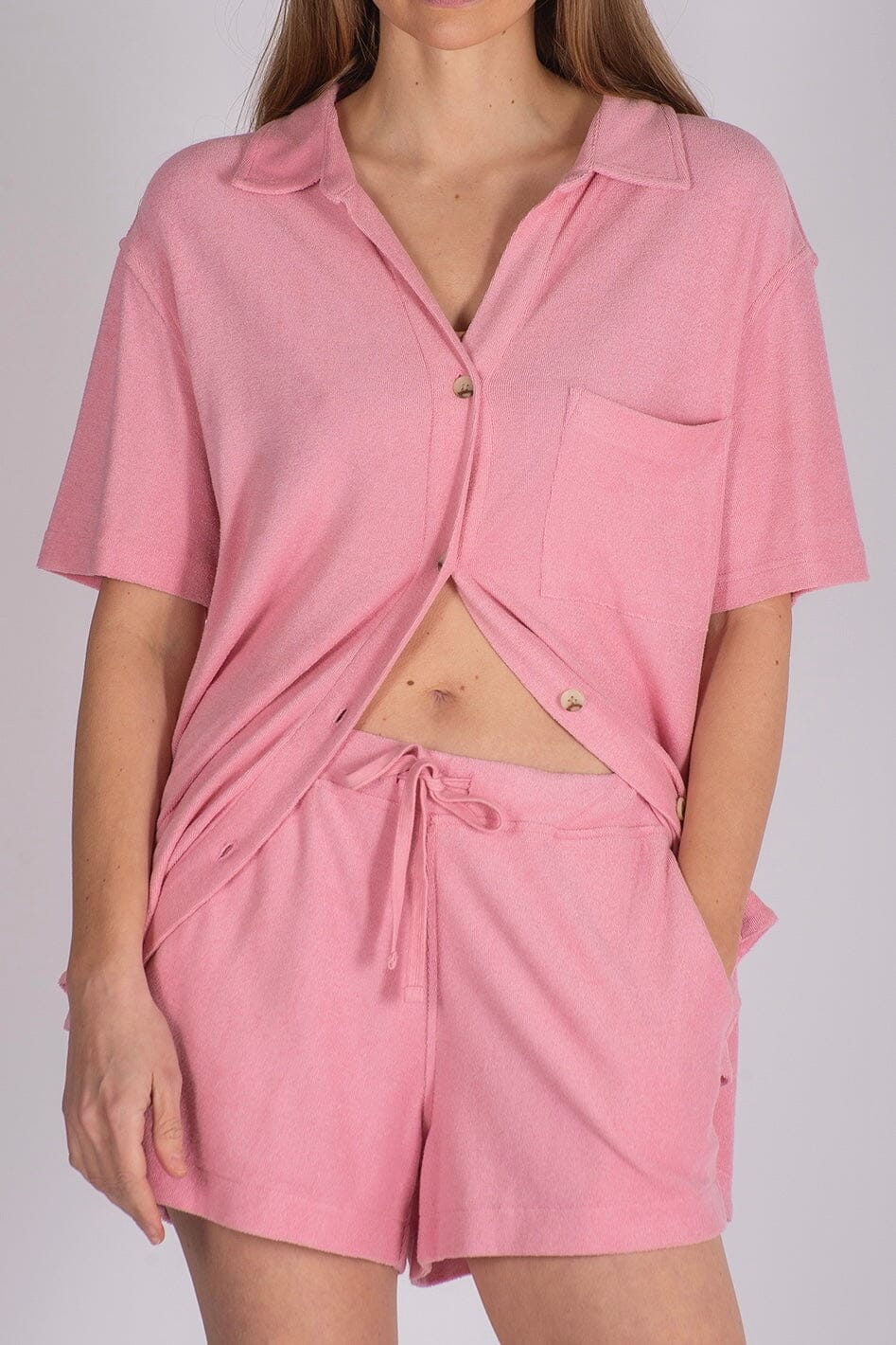 ArnieSays: Bindi Terry Pink Bukse