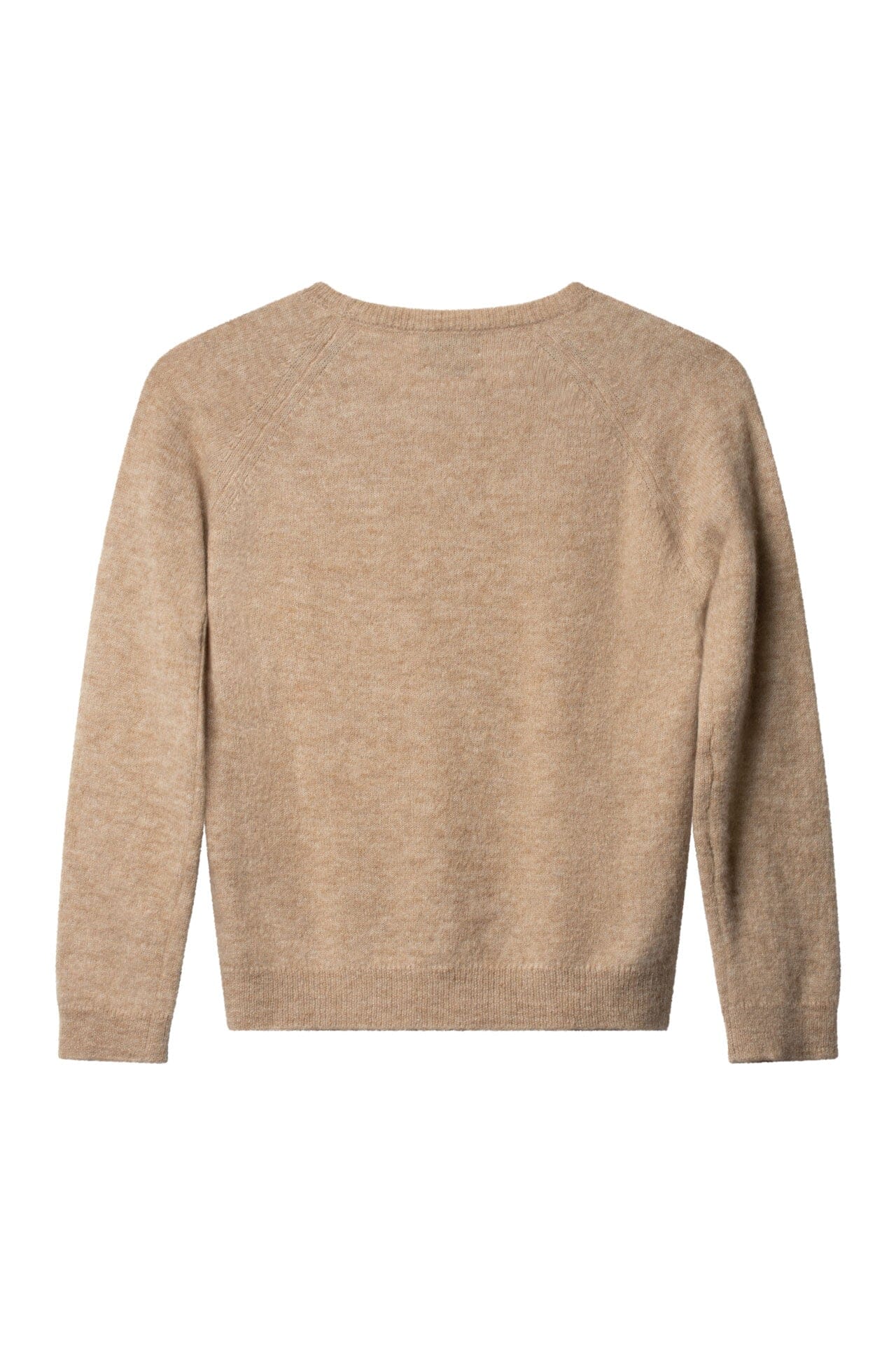 ArnieSays: FIONA Heart Beige Melange Genser