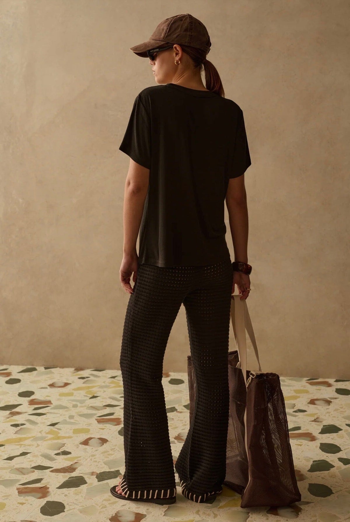 Sancia MAYSEN TEE NERO Topp