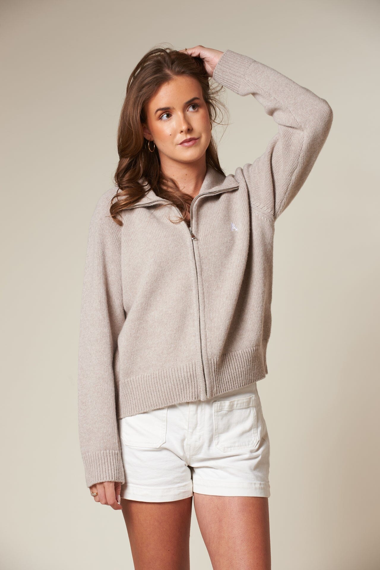 ArnieSays: SAIL Lt Beige Melange Genser