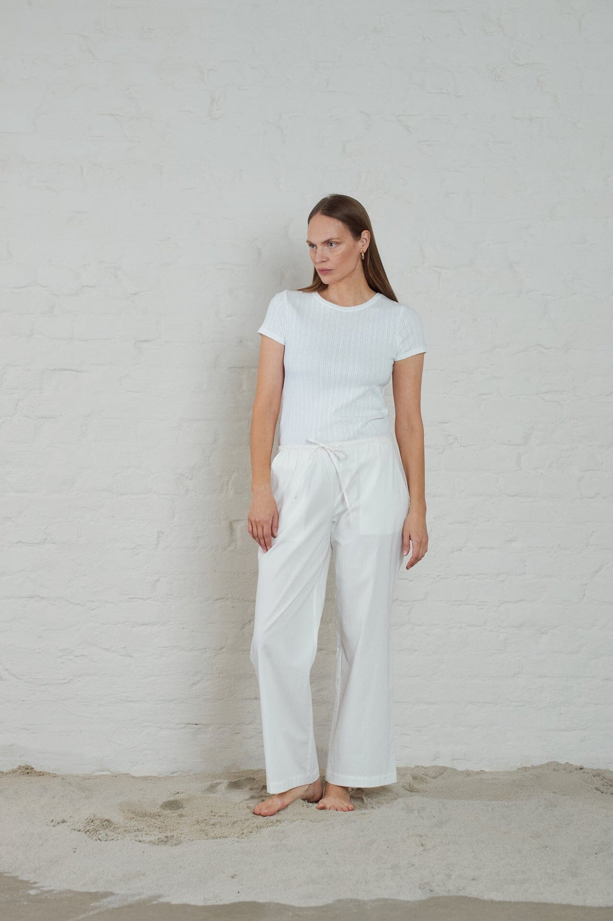 ArnieSays: Euston Seersucker Offwhite Bukse