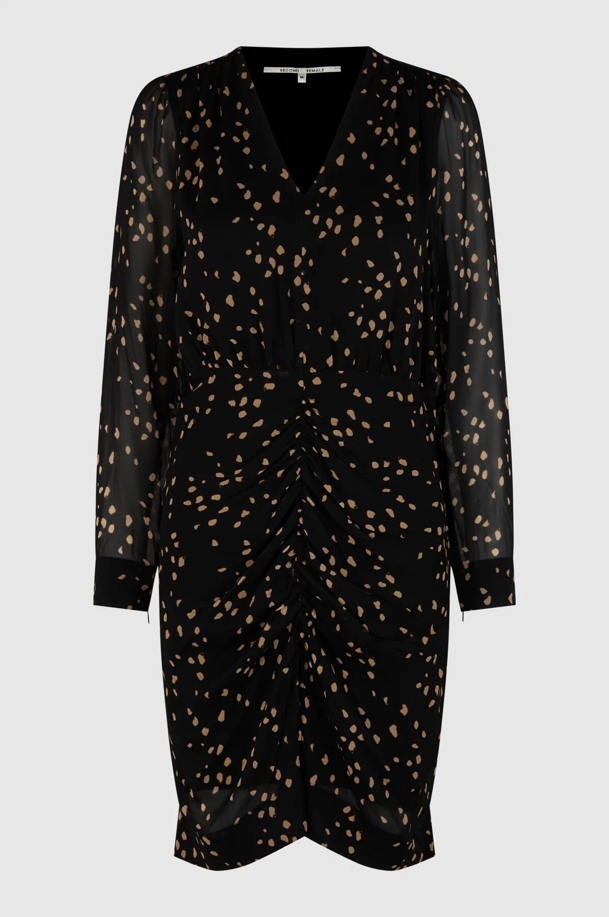 Second Female Mild Fitted Dress Black Kjole