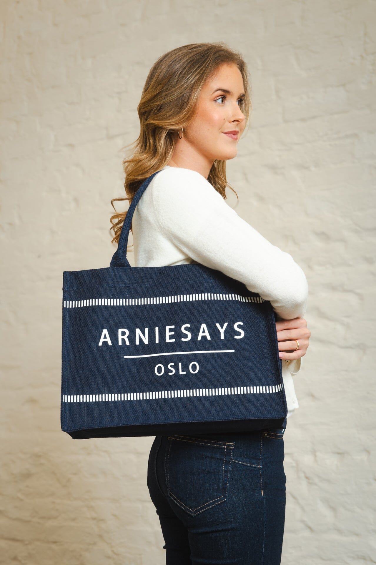 ArnieSays: Riviera Shopper Colored Navy Tilbehør