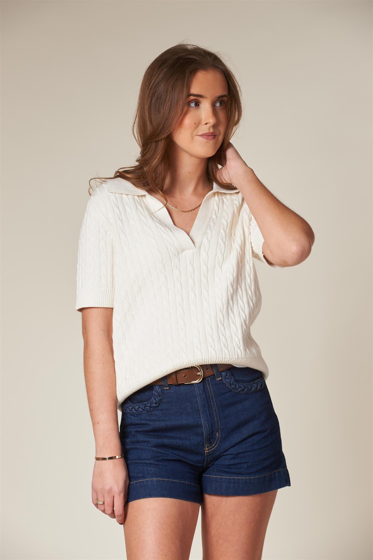 ArnieSays: CLEMENT Cable Offwhite Genser