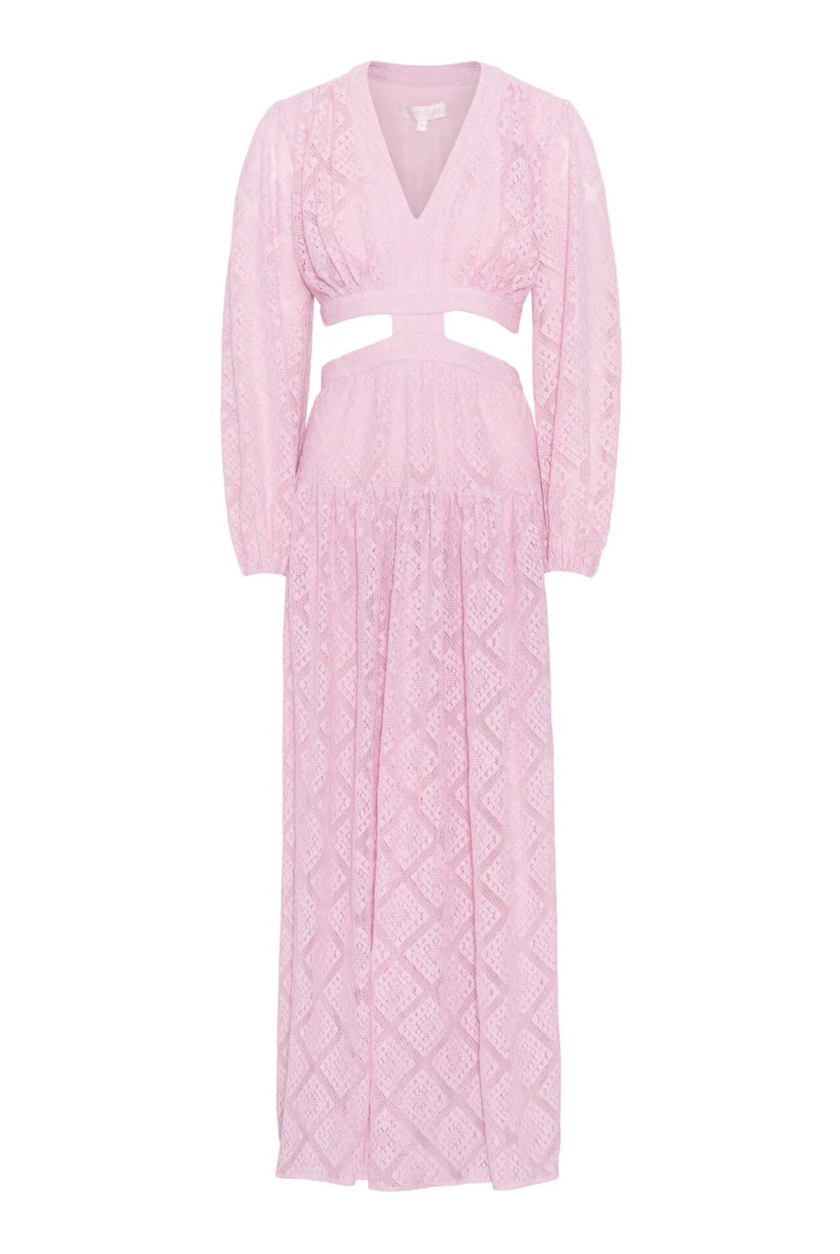 Love Lolina Palermo Maxi Dress Light Pink Kjole