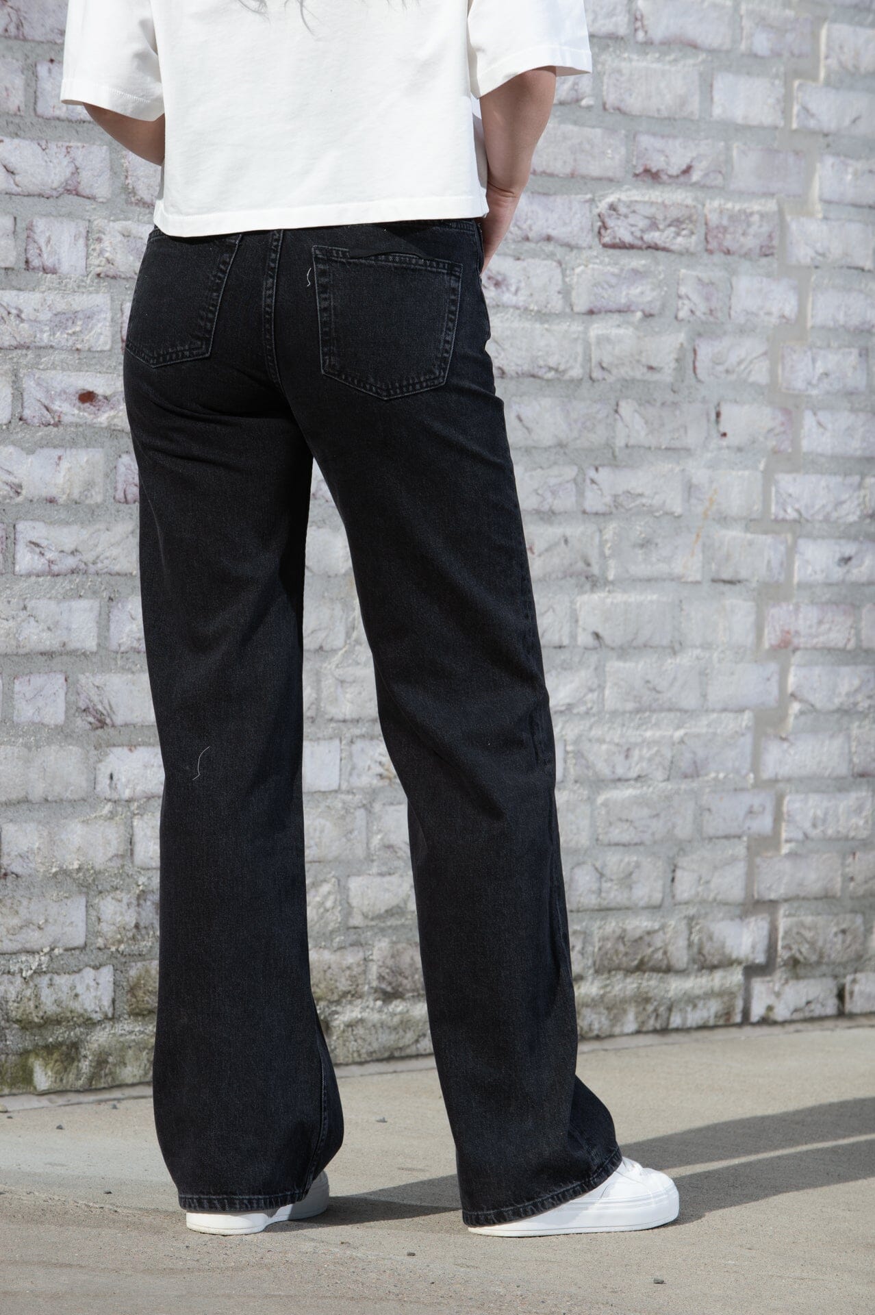 Anine Bing Hugh Jean Vintage Black Bukse