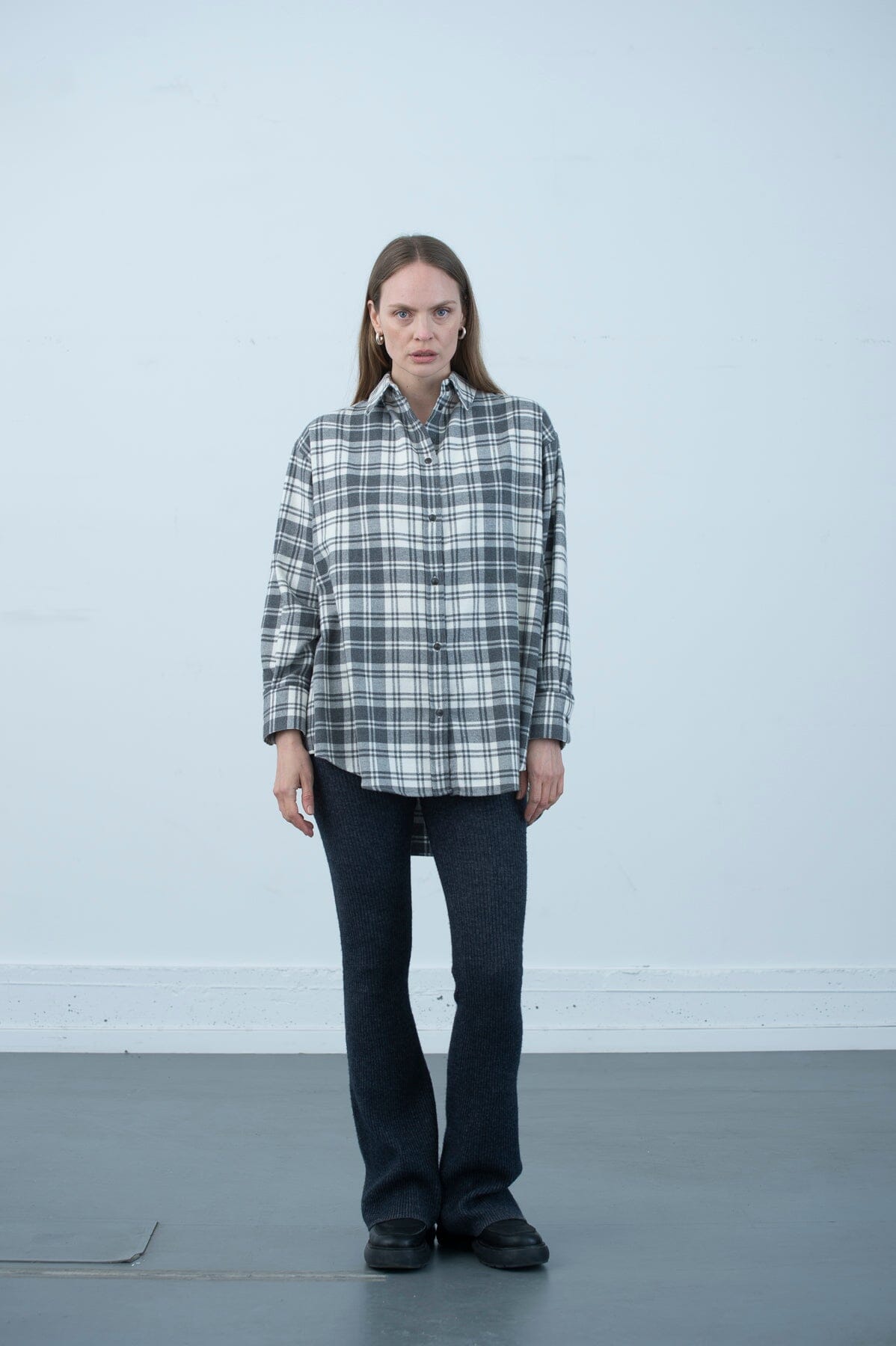 ArnieSays: Casey Soft Plaids Grey Combo Skjorte