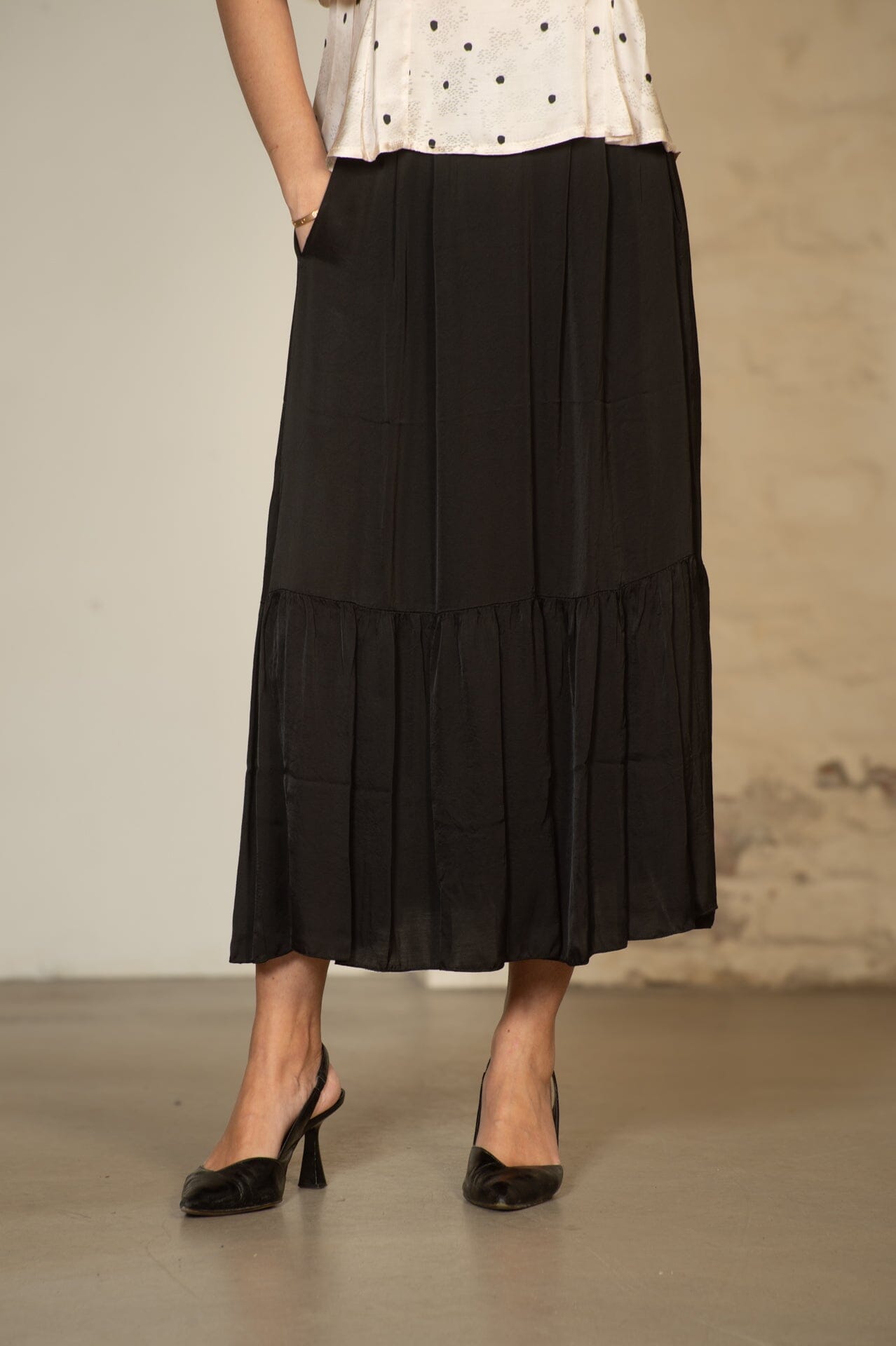 MAJA ROOS Noelle Black Bluse