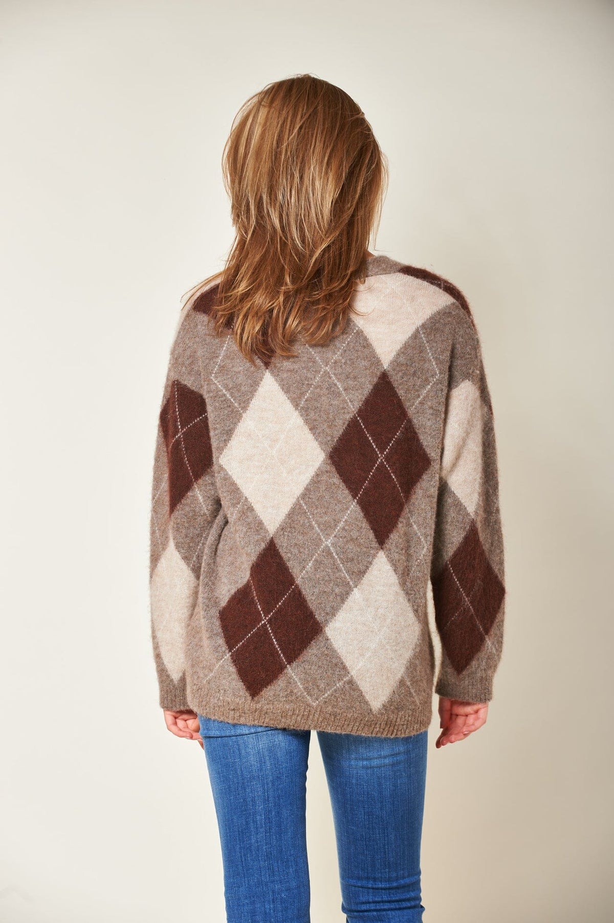 Arabella Argyle Brown Melange Combo