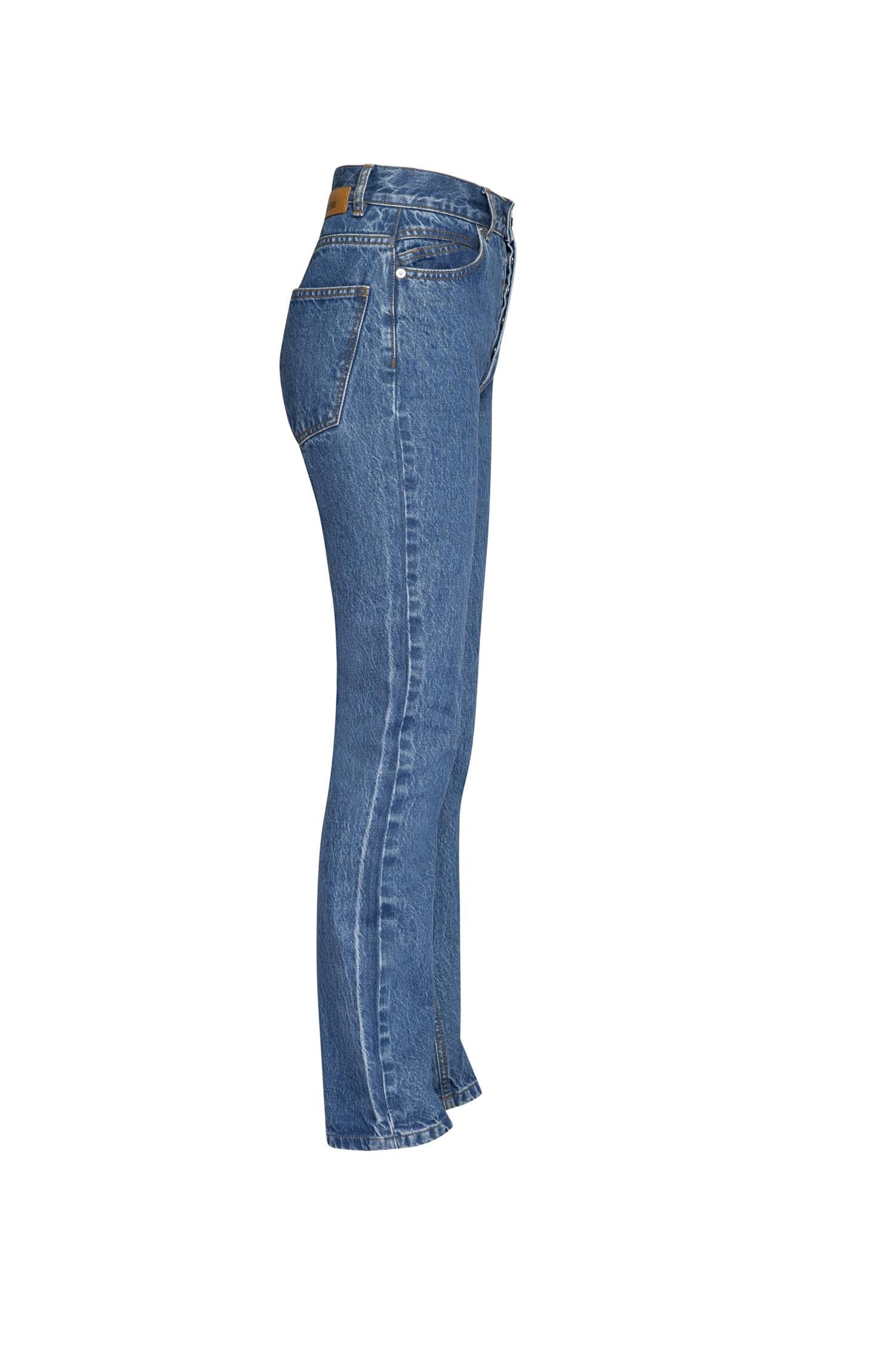 Paragon High Rise Easy Boot Dark Blue Bukse