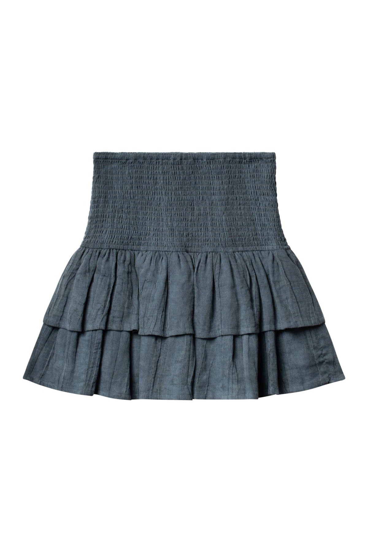 ArnieSays: SORRENTO Crinkled Washed Navy Skjørt