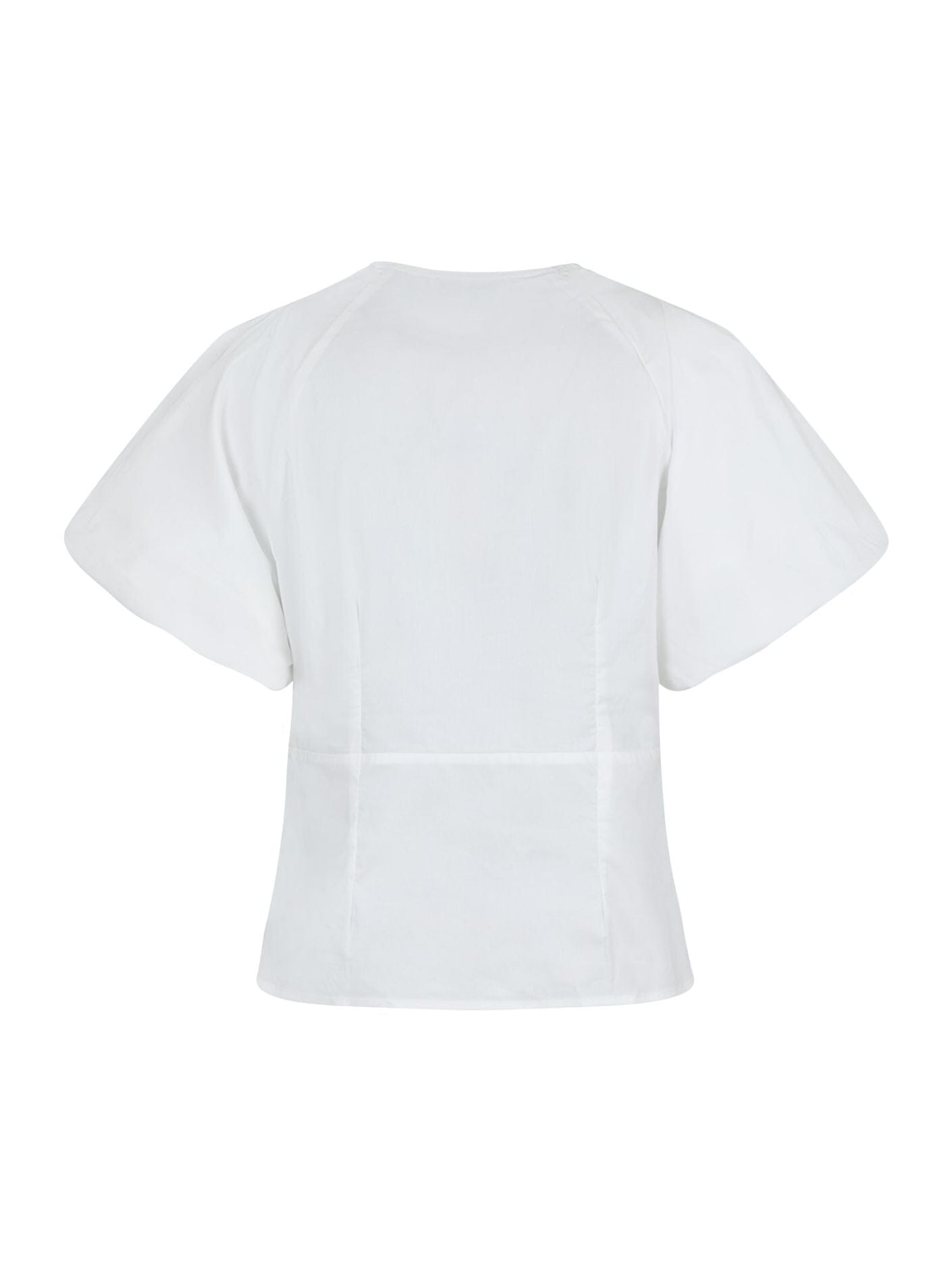 Neo Noir Irina Poplin Blouse White Bluse