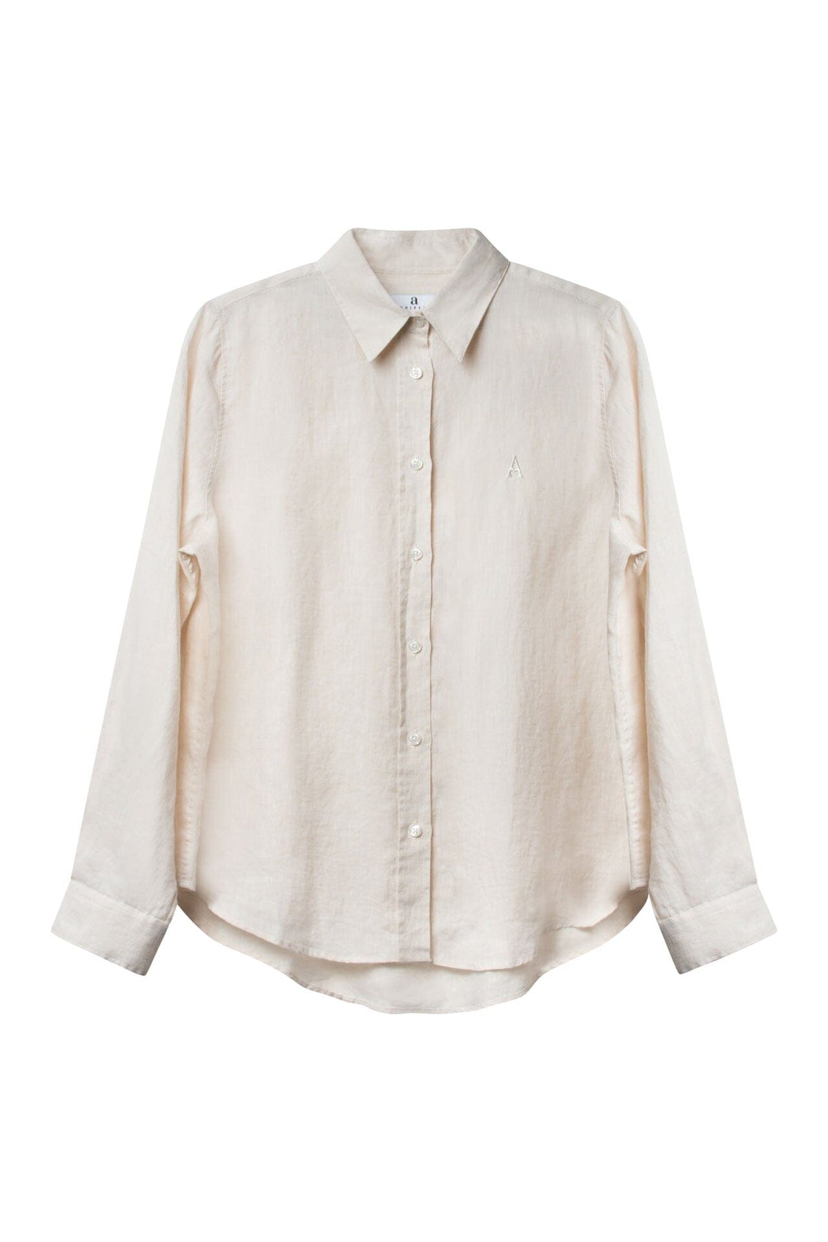ArnieSays: ARC Linen Classic Lt Beige Skjorte