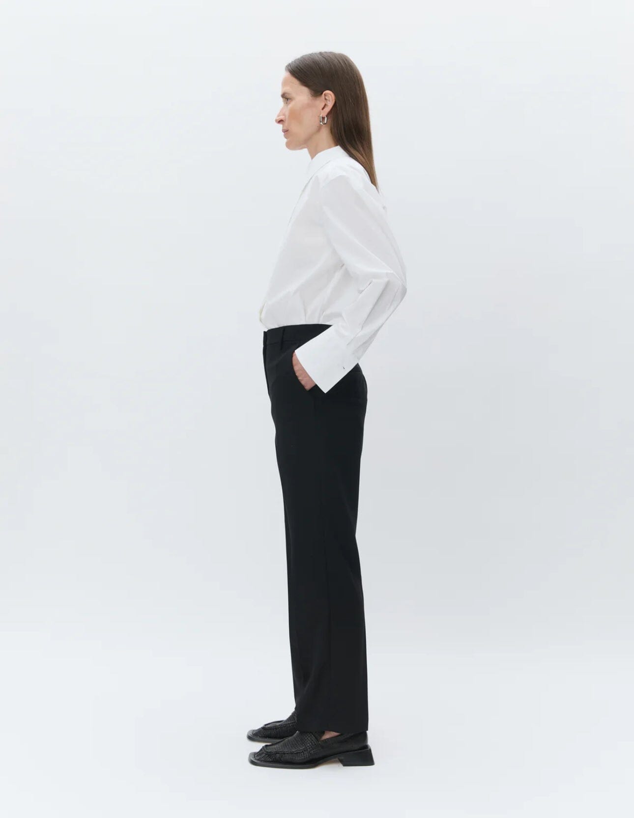 DAY Birger ét Mikkelsen Classic Lady - Classic Gabardine BLACK Bukse
