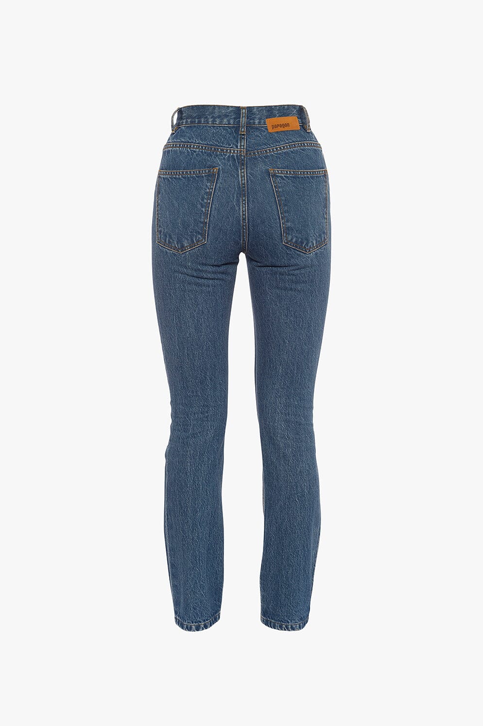 Paragon Mid Rise Vintage Straight Dark Blue Bukse