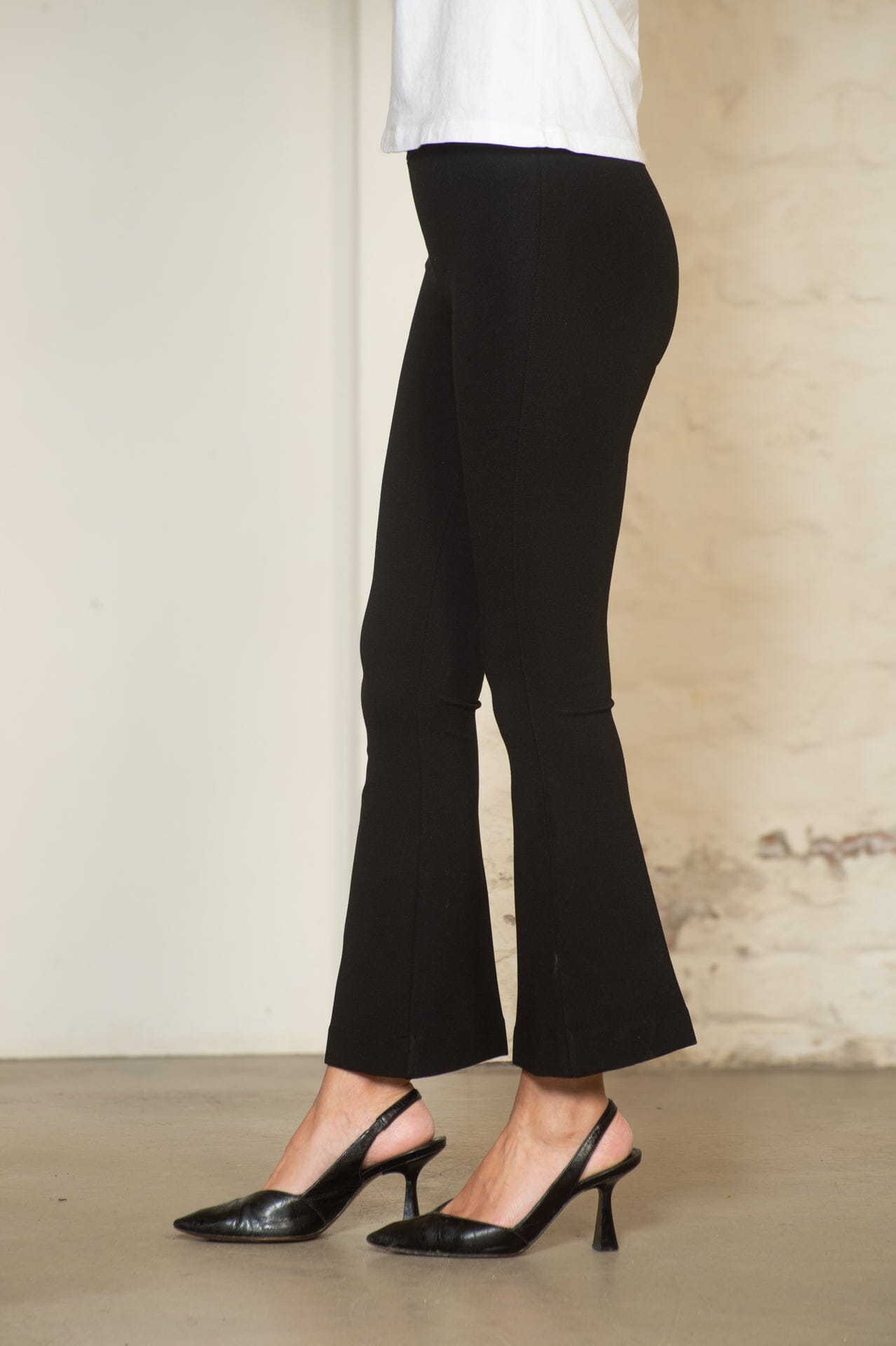 Residus Lana Flare Pants Black Bukse