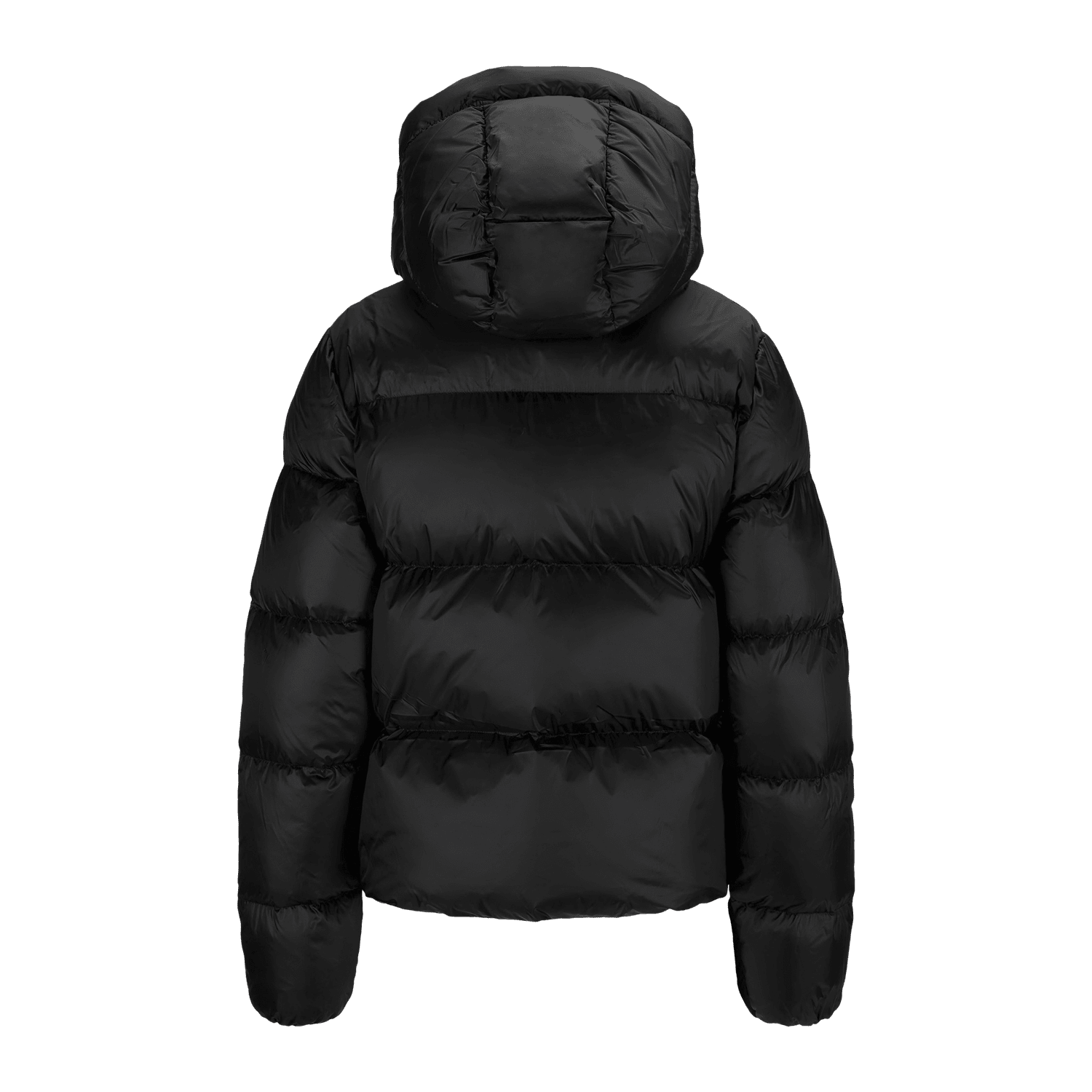 Monel Val Cenis Short No Neck Logo Black-Black Ytterplagg