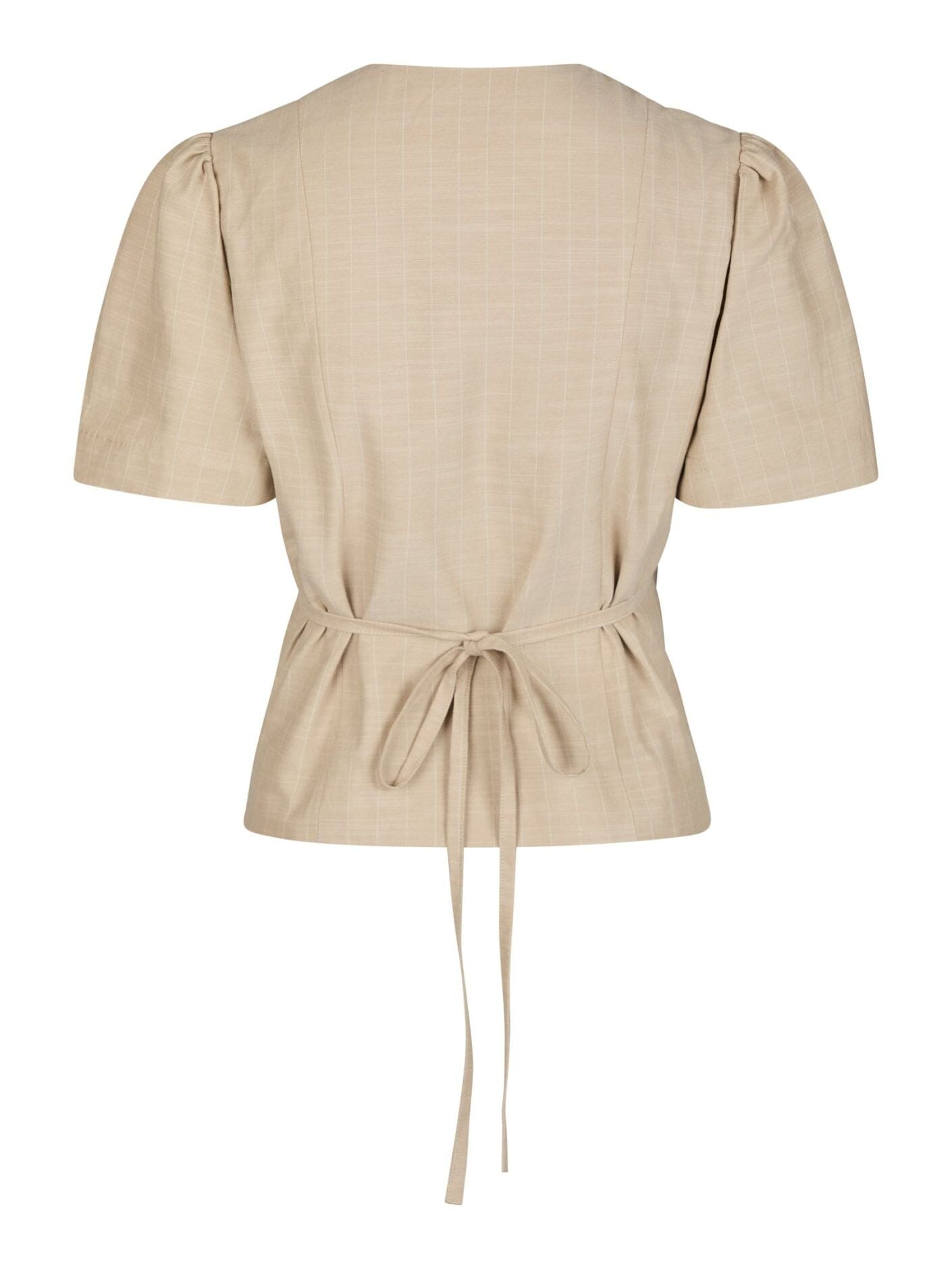 Neo Noir Simoni Stripe Blouse Sand Bluse