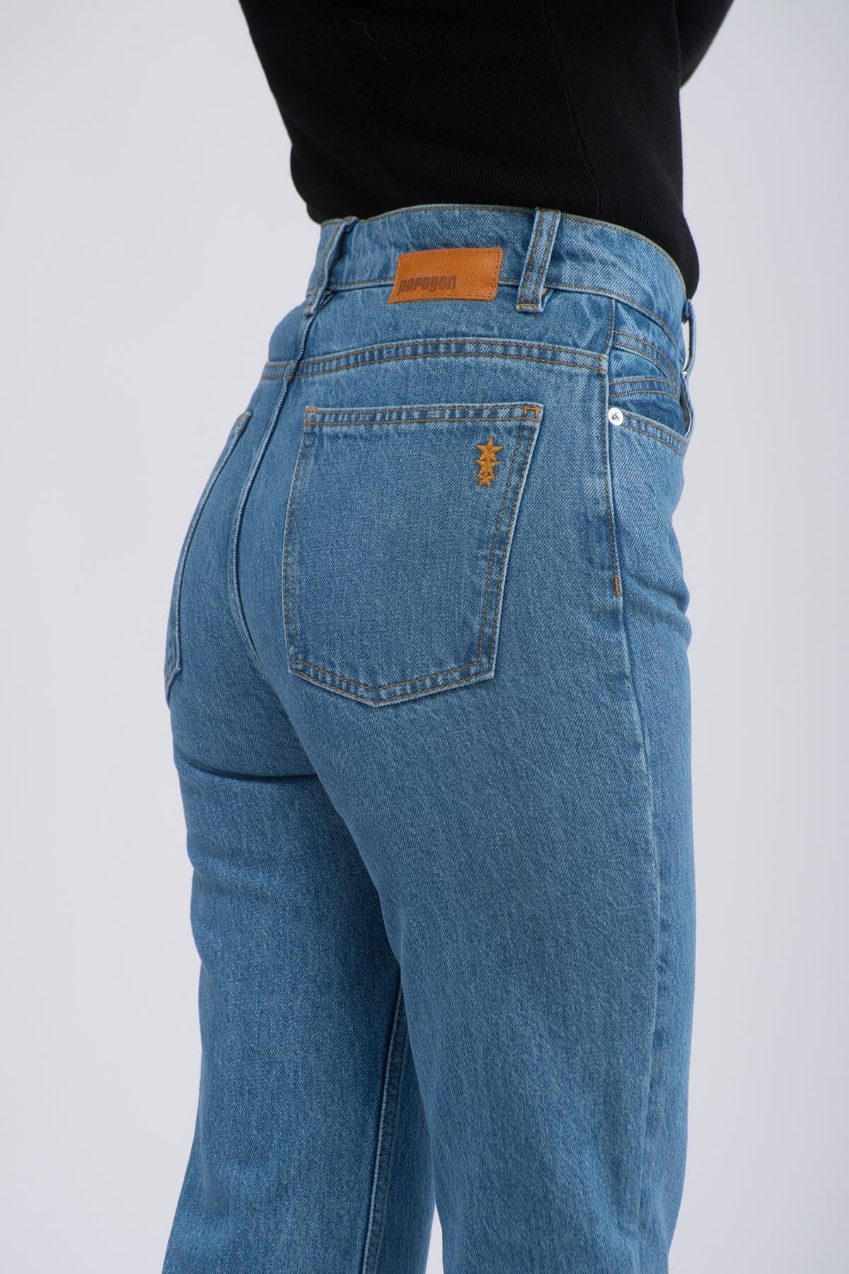 Paragon High Rise Easy Boot Dark Blue Bukse