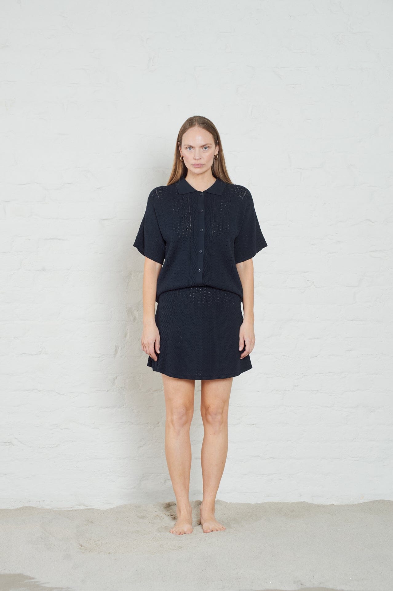 ArnieSays: Cora Dk Navy Skjørt