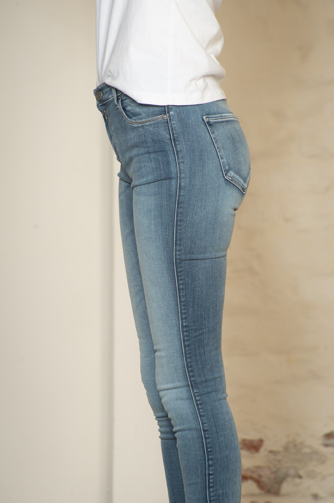 Replay Dame Stella Lt Blue Bukse