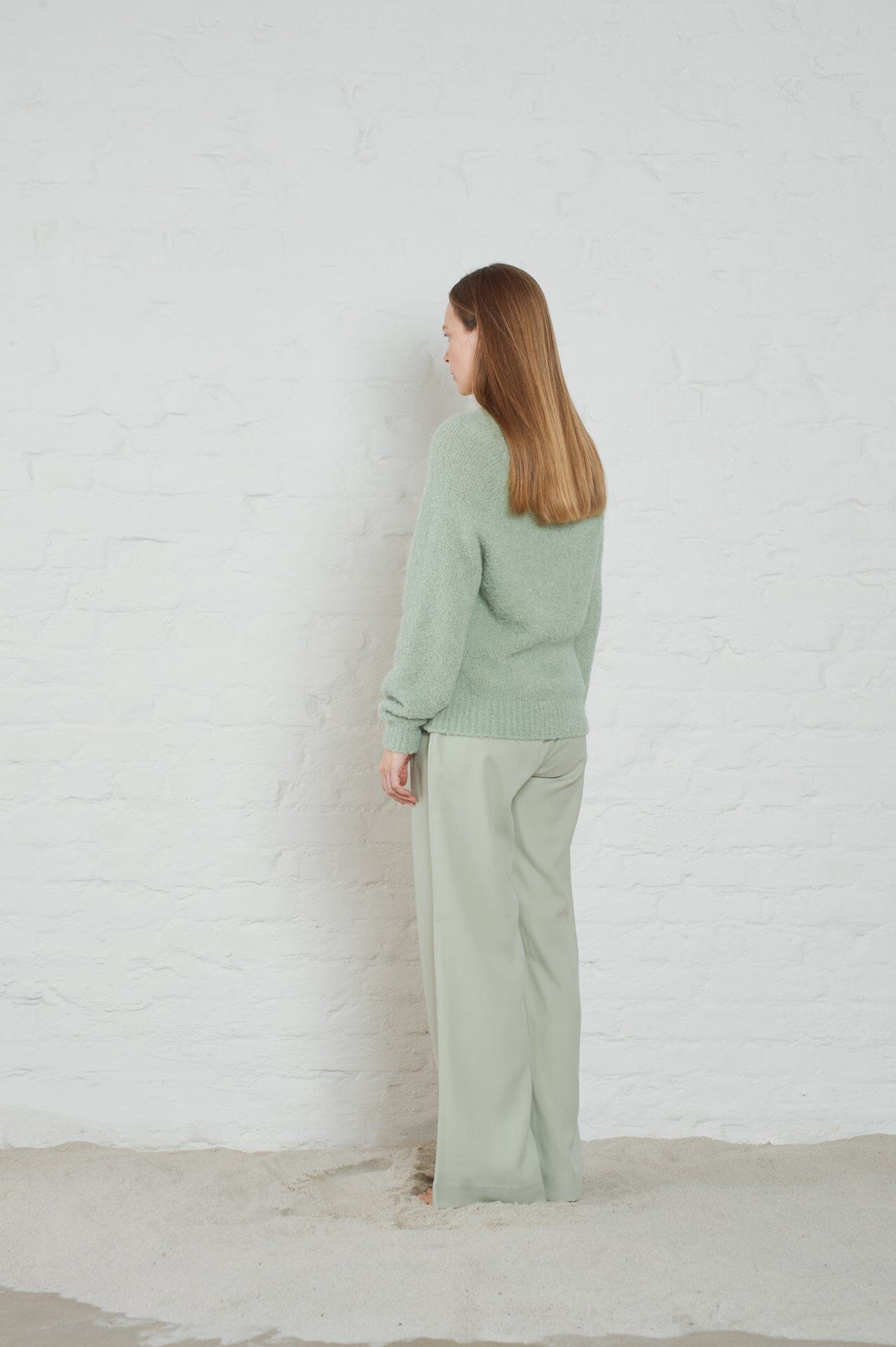 ArnieSays: Alison Soft Green Genser