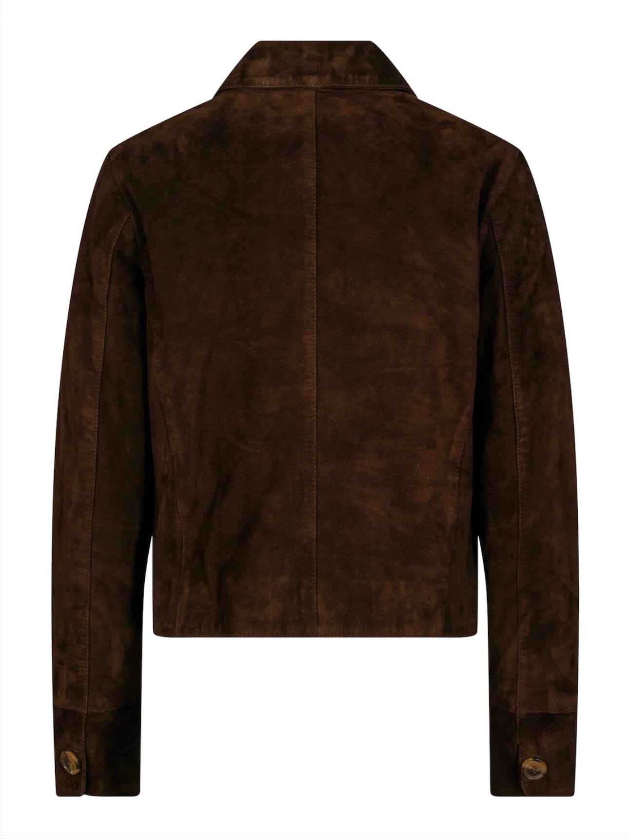 Clermonte Allie Suede Jacket Dk Brown Ytterplagg