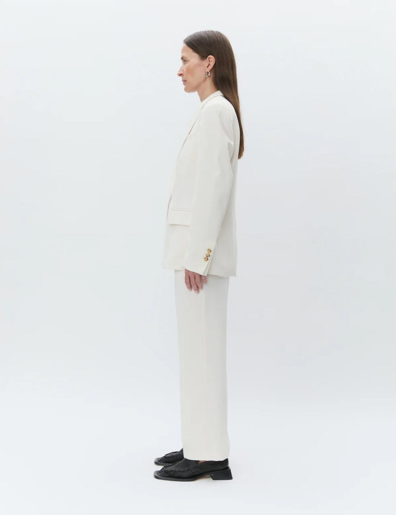 DAY Birger ét Mikkelsen Hector - Classic Gabardine Ivory Shade Jakke