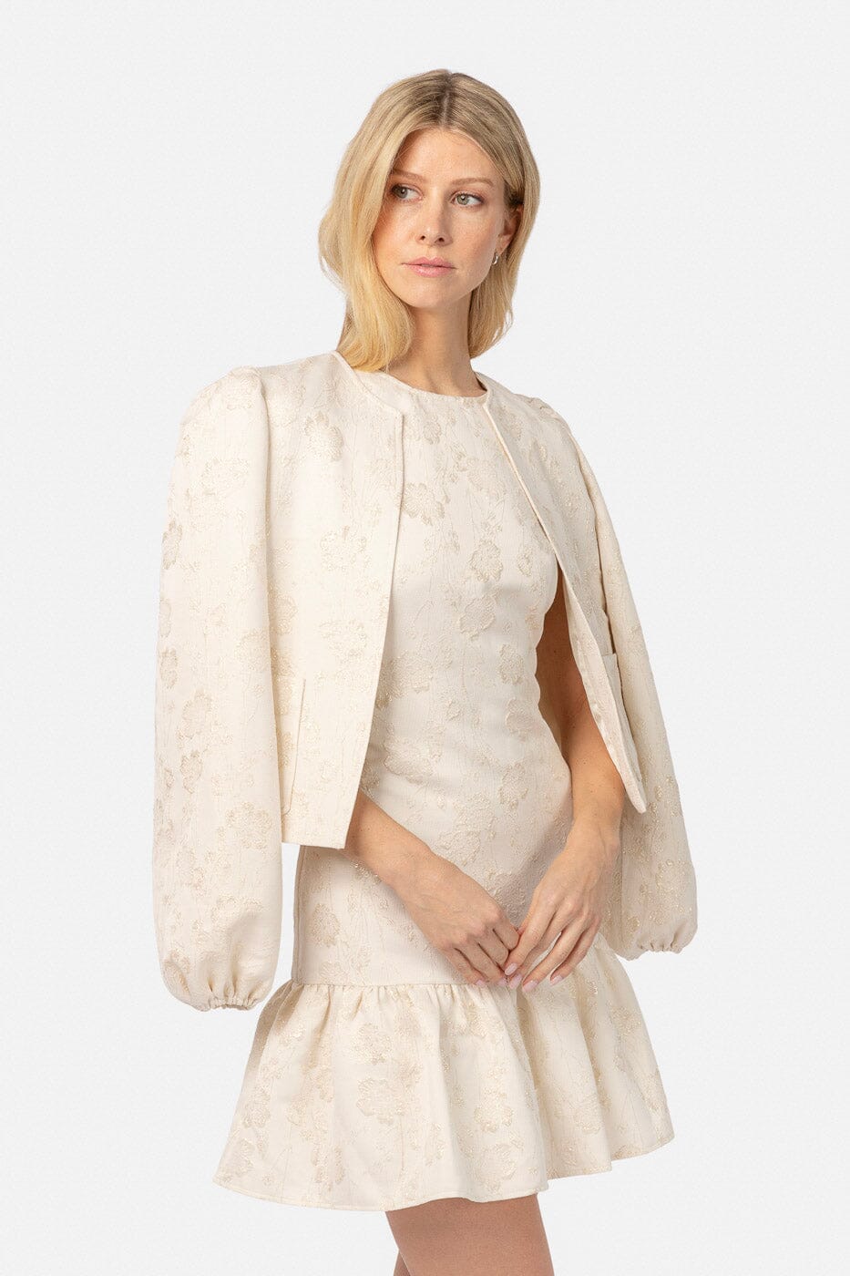 Love Lolina Cybelle Jacket Cream Ytterplagg