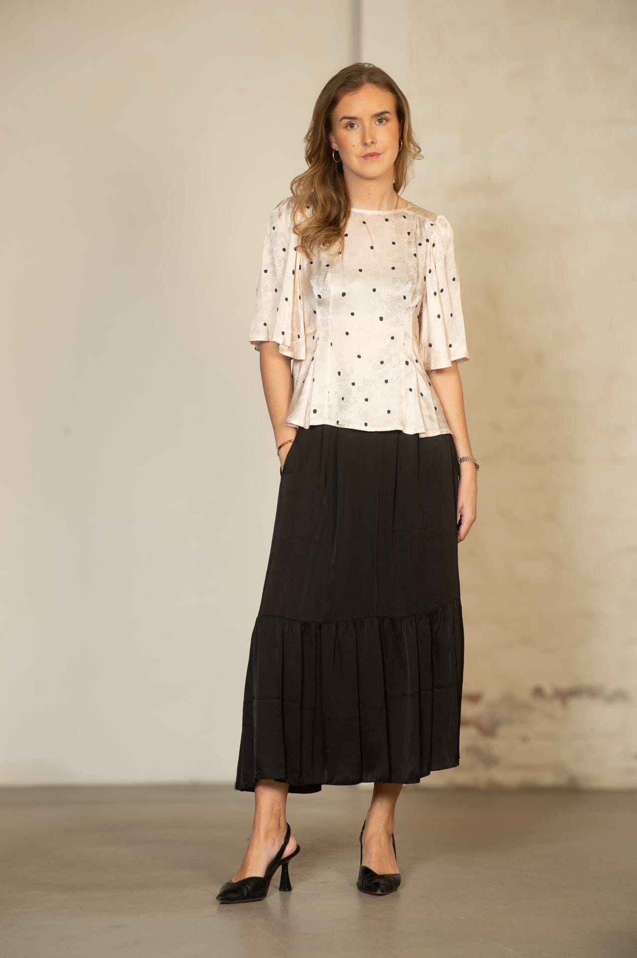 MAJA ROOS Noelle Black Bluse