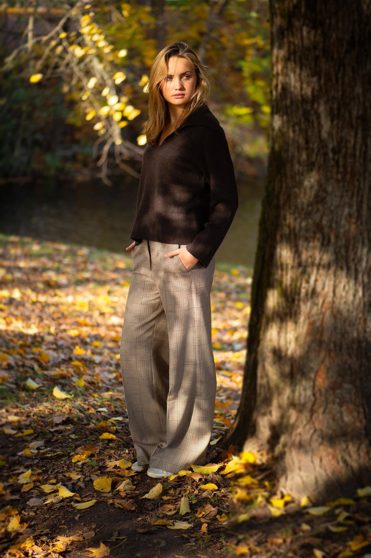 Aurora Luciana Trouser Multi Bukse