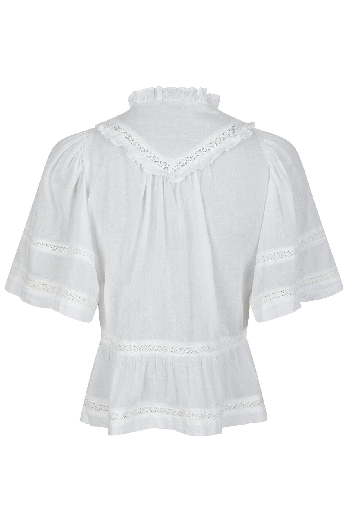 Neo Noir Evienne S Voile Top White Topp
