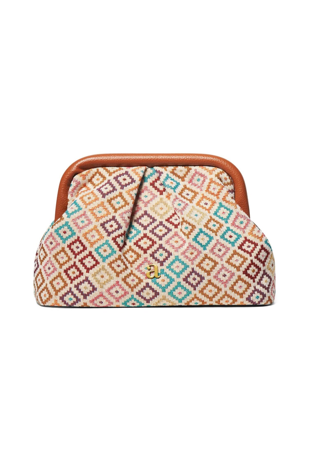 ArnieSays: Jacquard Clutch Brown Combo Tilbehør