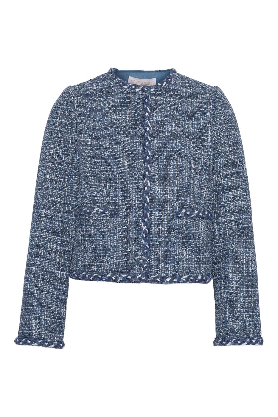 Love Lolina Lily Jacket Navy Melange Ytterplagg