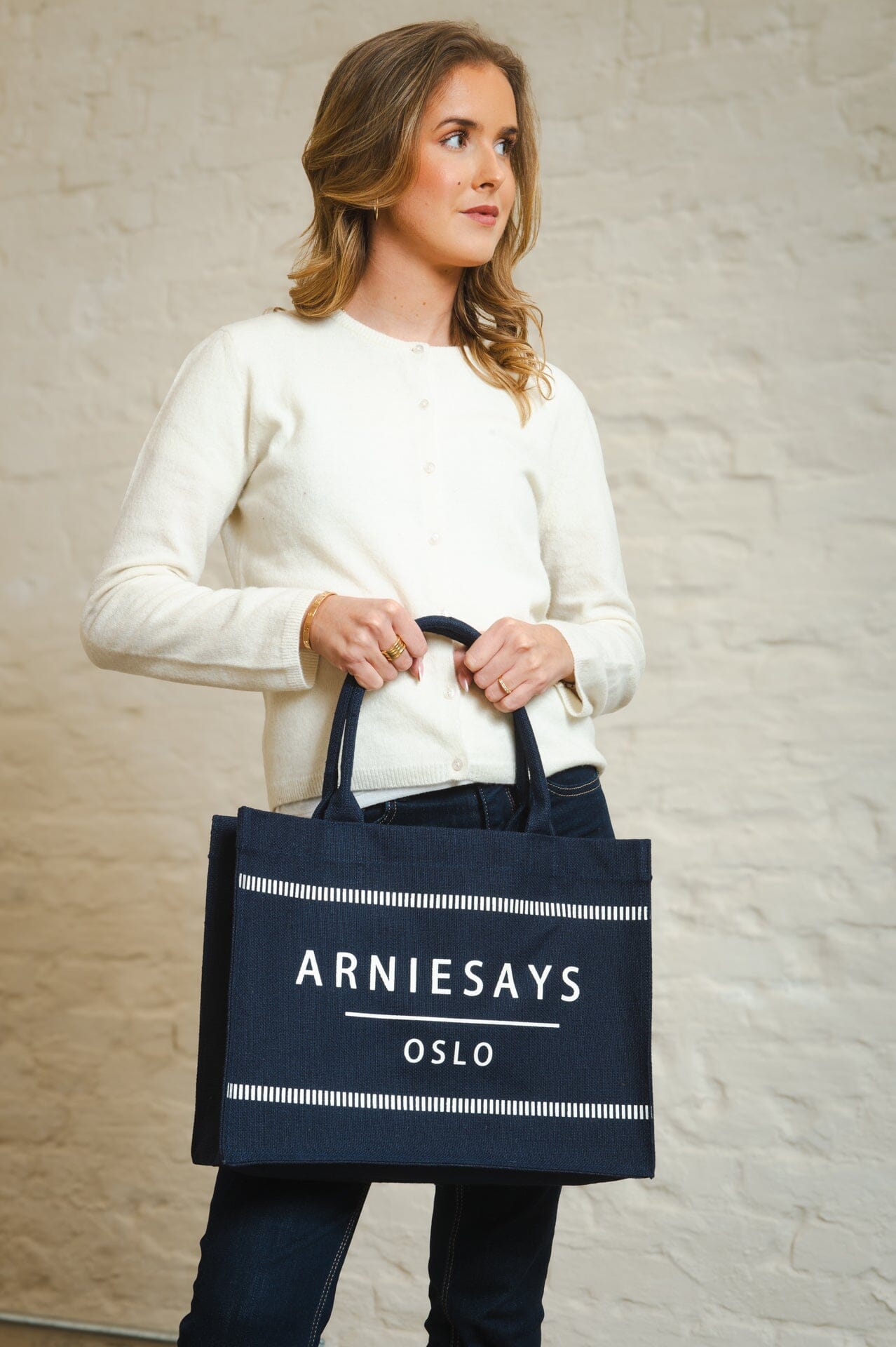 ArnieSays: Riviera Shopper Colored Navy Tilbehør