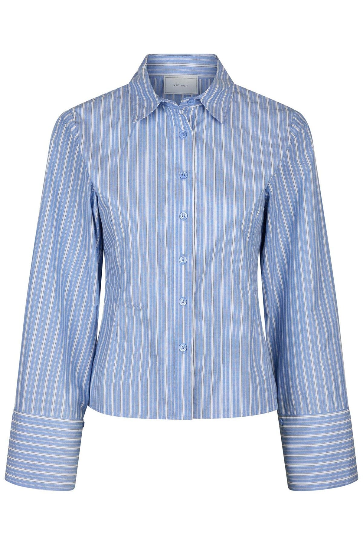 Neo Noir Rosa Stripe Shirt Blue Skjorte