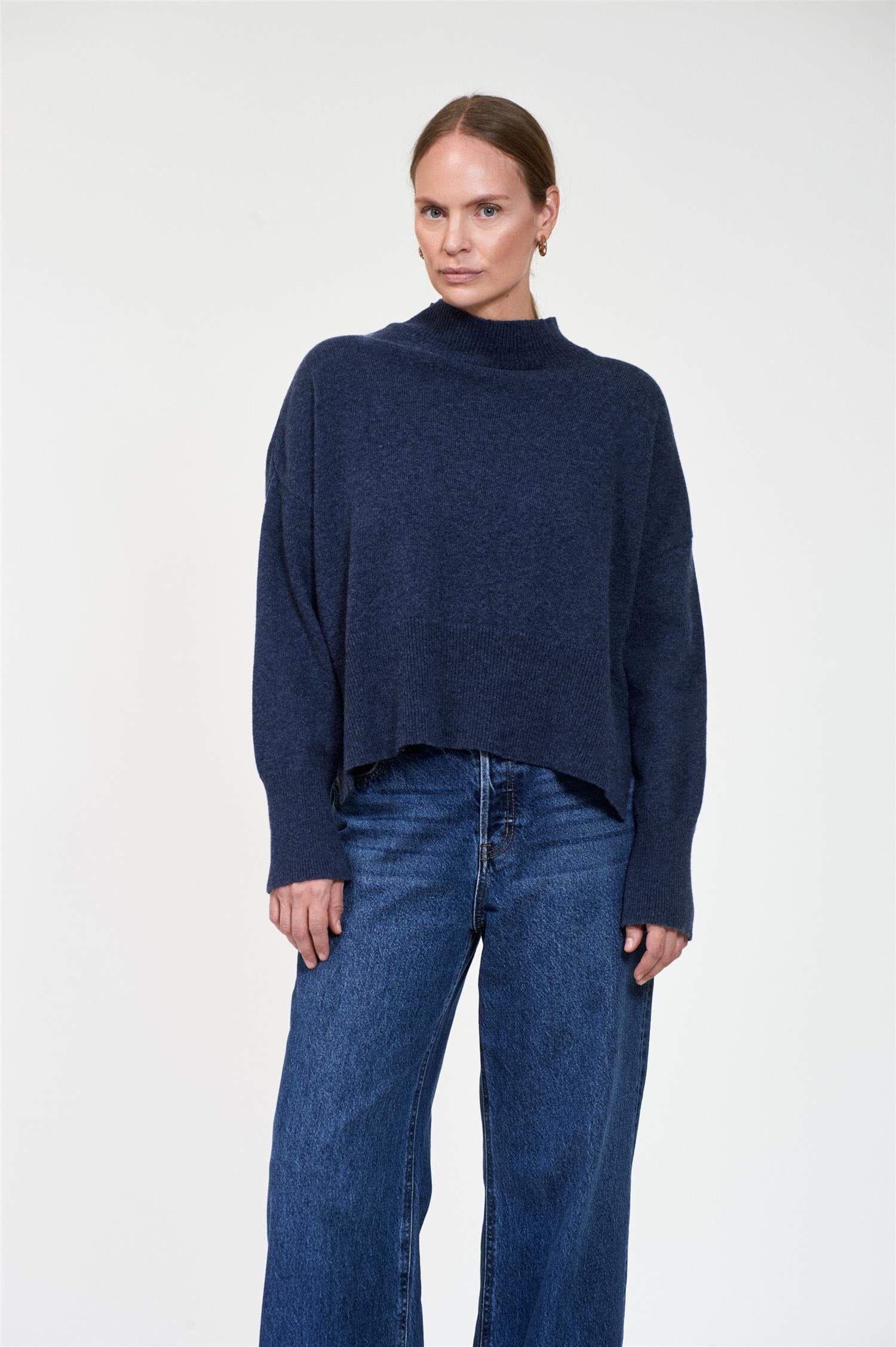 ArnieSays: Mandy Denim Melange Genser
