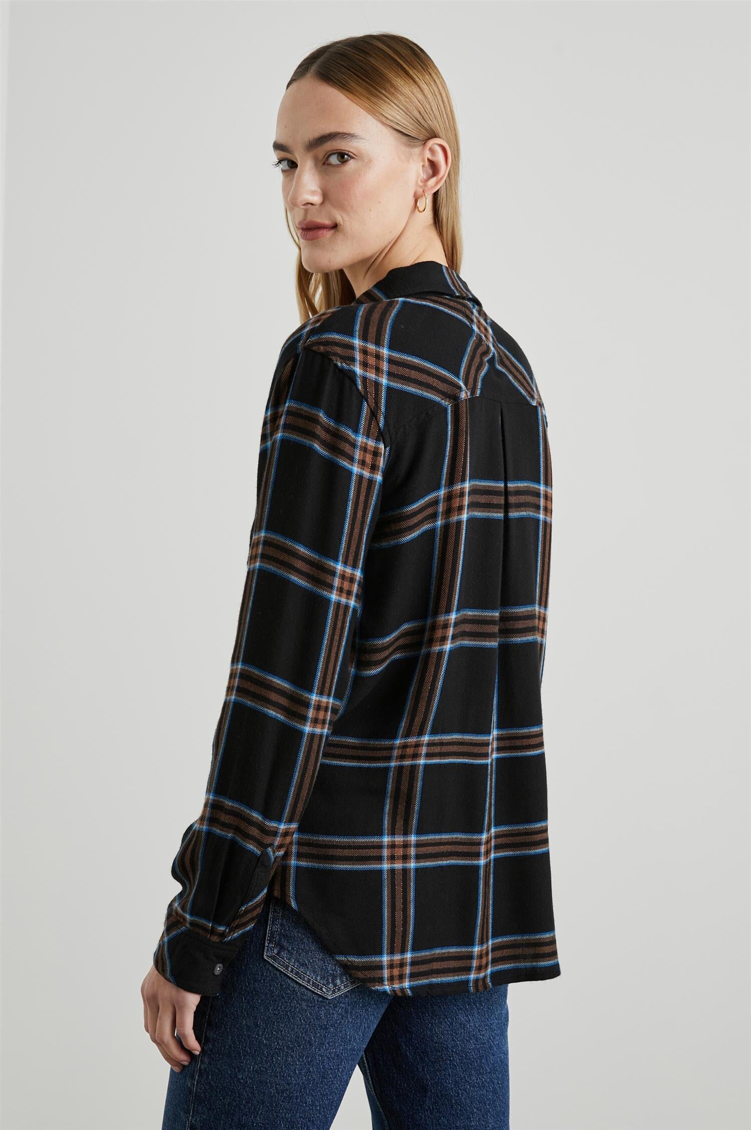 Rails Hunter Cobalt Chestnut Skjorte