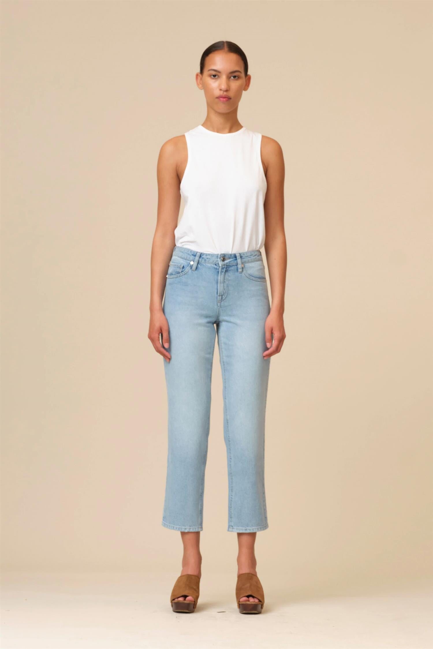 Ivy Copenhagen Tonya Regular Jeans Wash Varadero Denim Blue Bukse