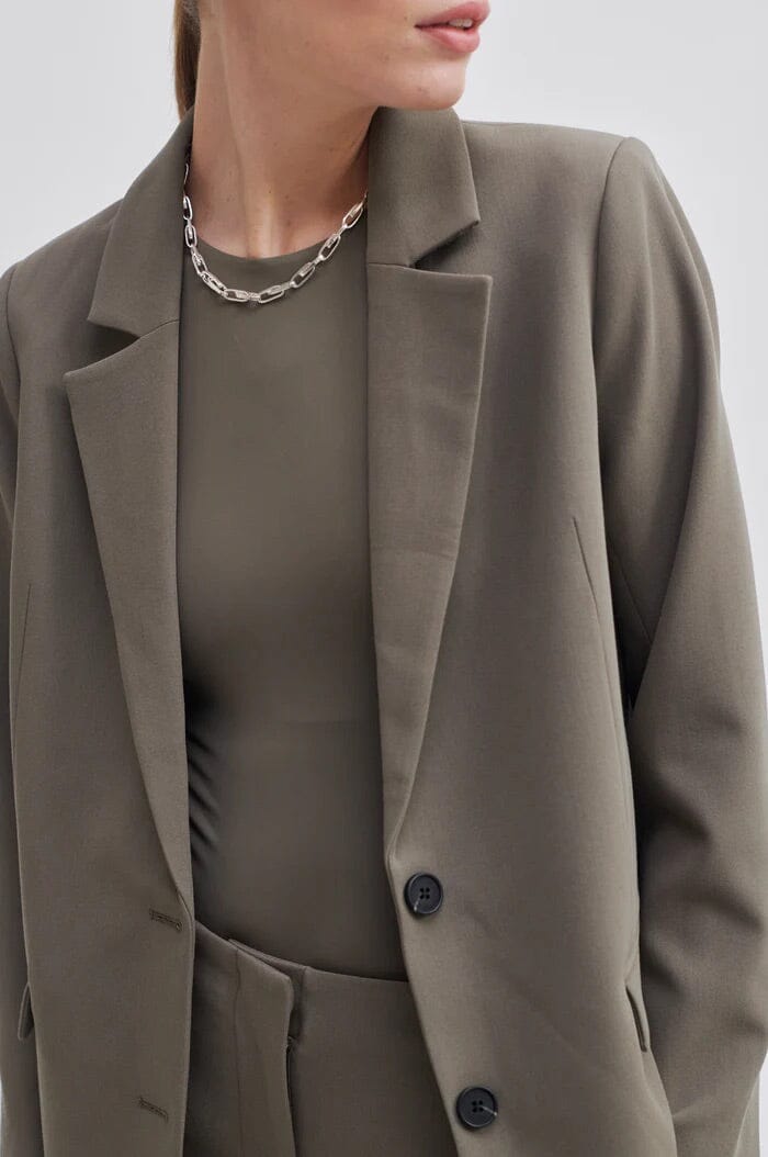 Second Female Evie Classic Blazer Bungee Cord Jakke