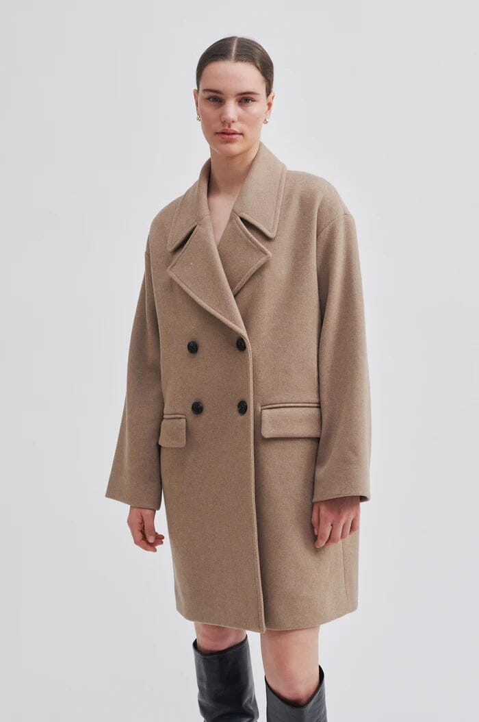 Second Female Sogano New Coat Silver Mink Ytterplagg