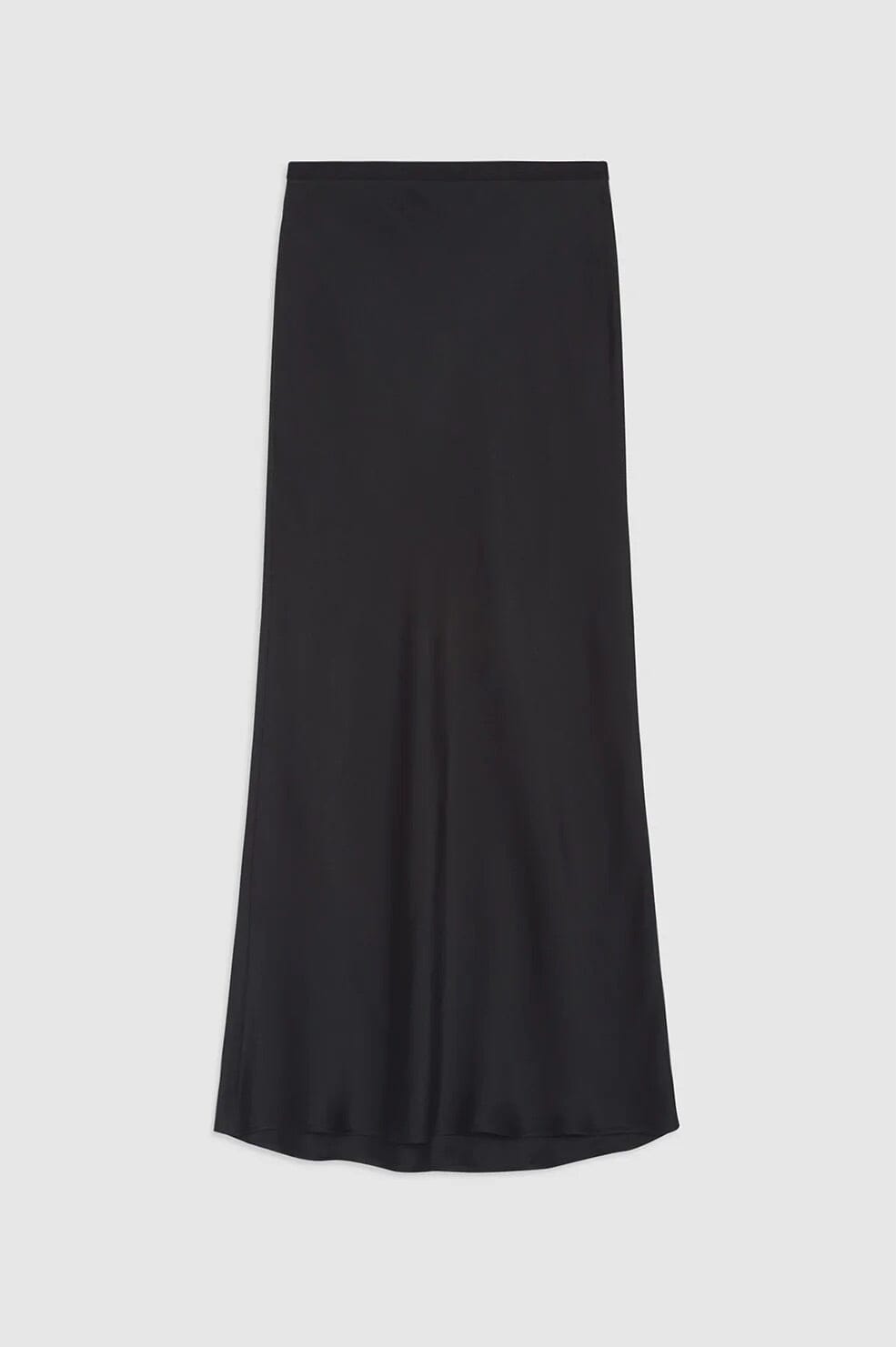 Anine Bing Bar Silk Skirt Black Skjørt